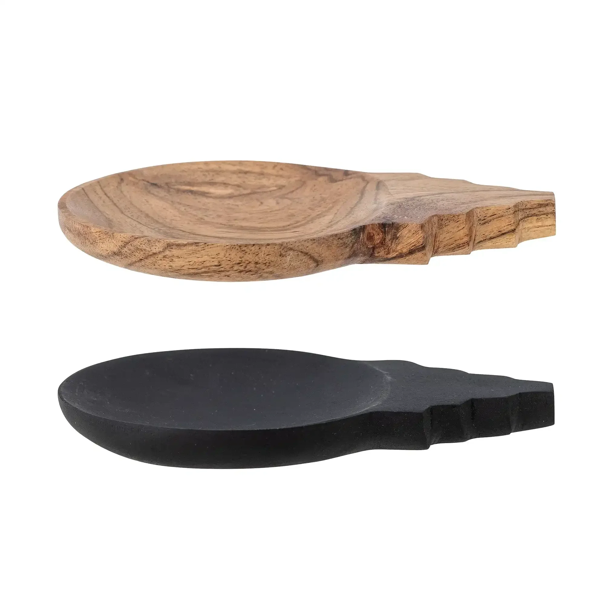 Schaal acacia nature Tiara – set van 2