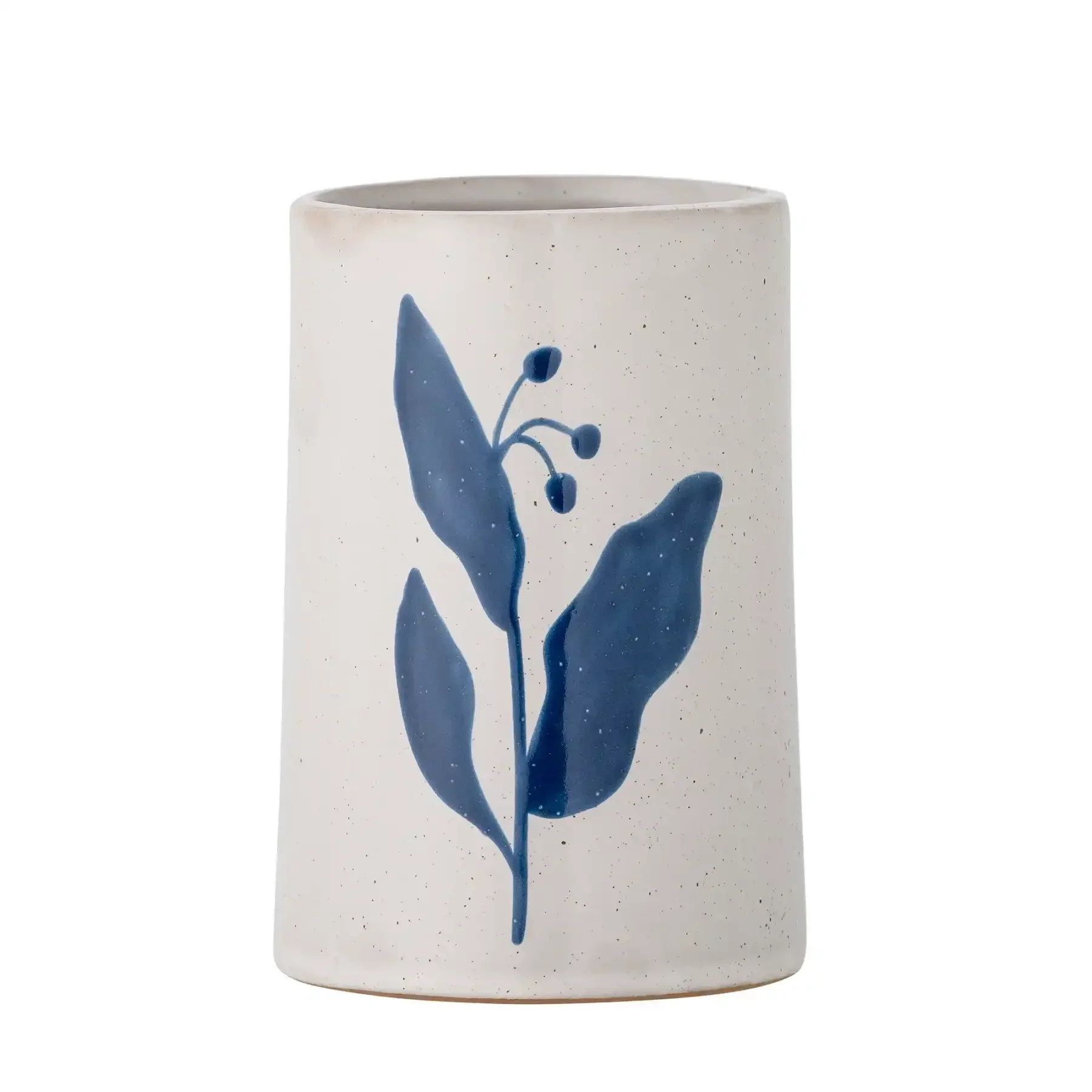 Badkamerbeker aardewerk blauw Aurora