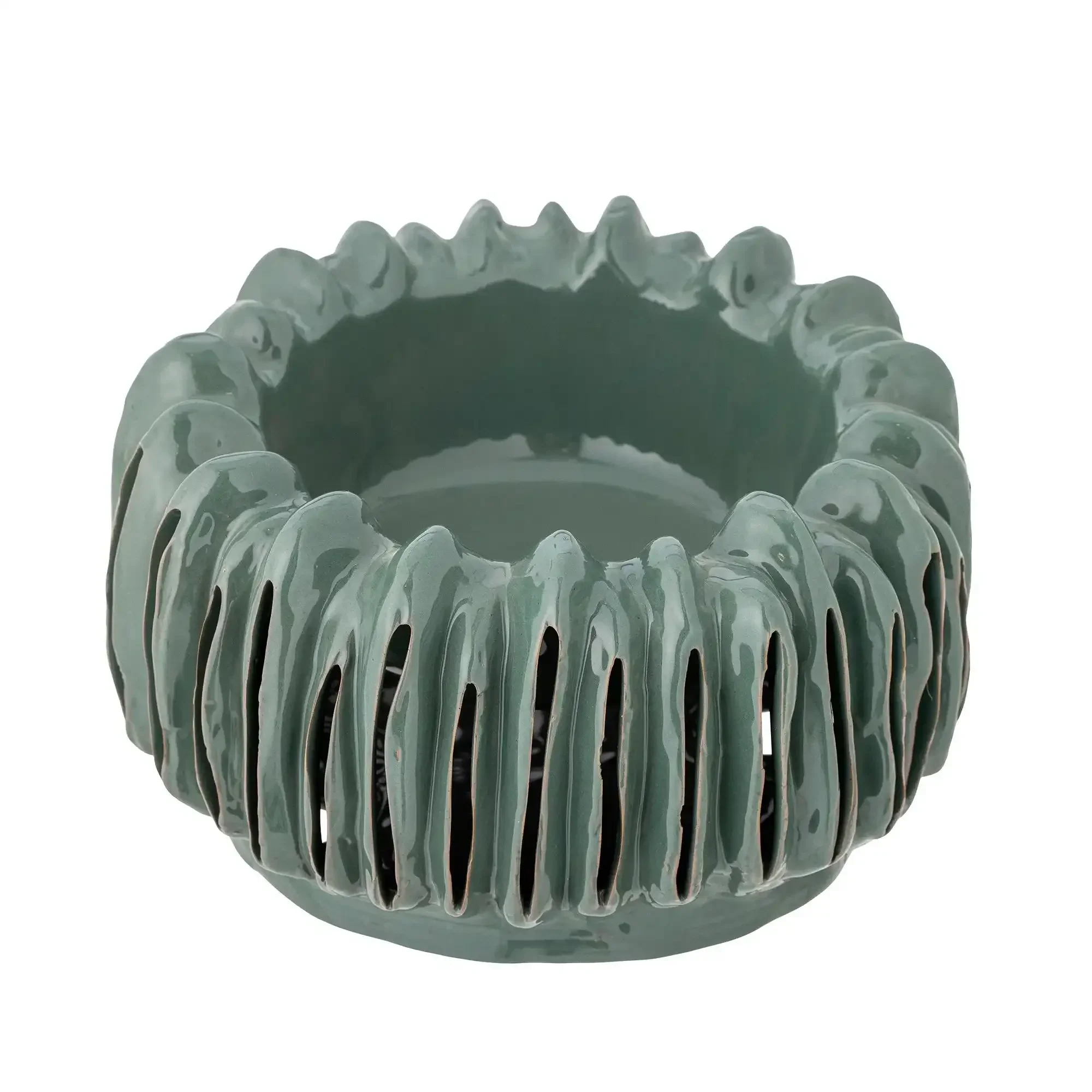 Bloempot aardewerk groen Mavel 25cm Bloempot aardewerk groen Mavel 25cm