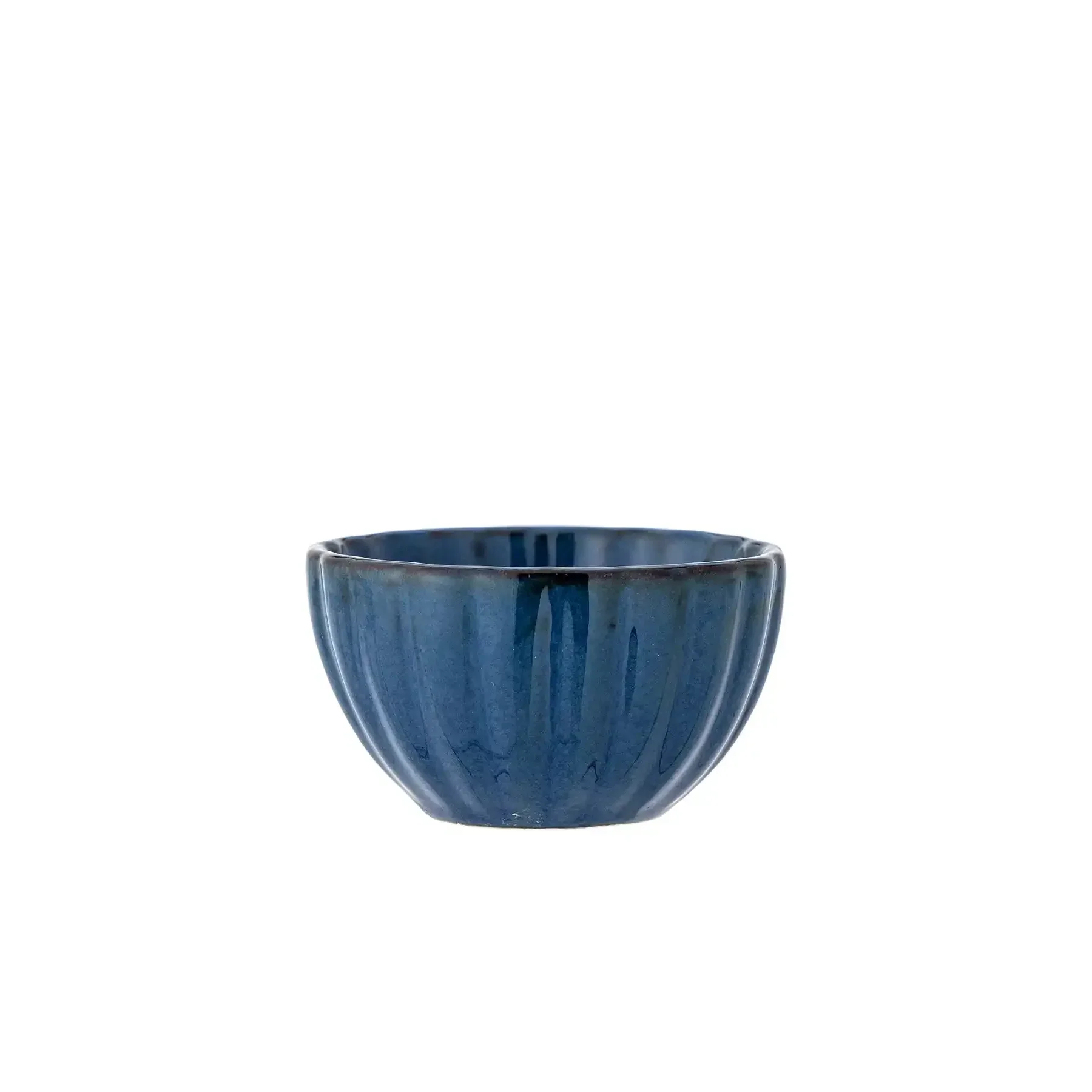 Kom aardewerk blauw Latina 9cm