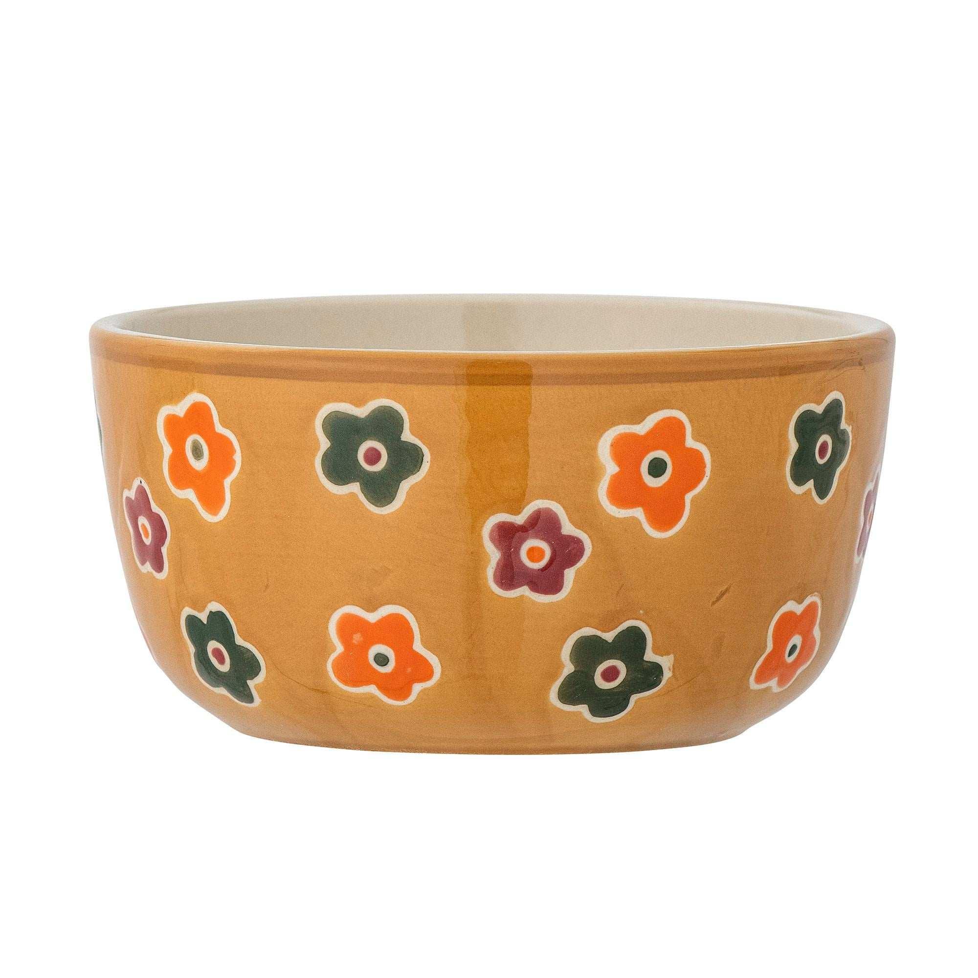 Addy schaal aardewerk bruin 12cm