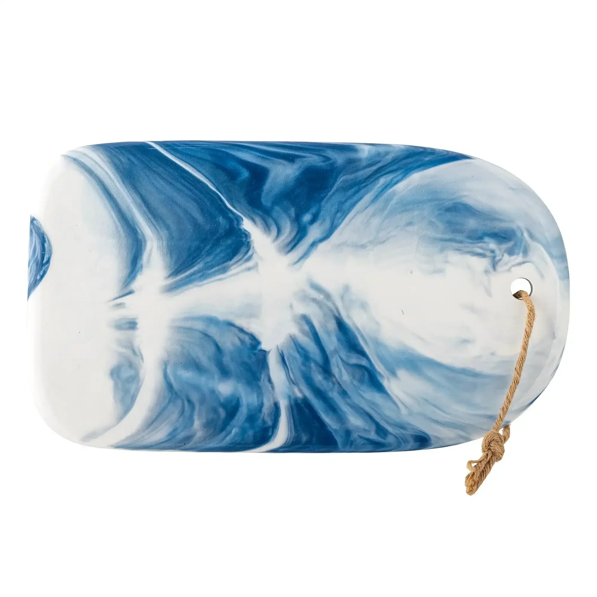 Snijplank aardewerk blauw Aiden 35cm