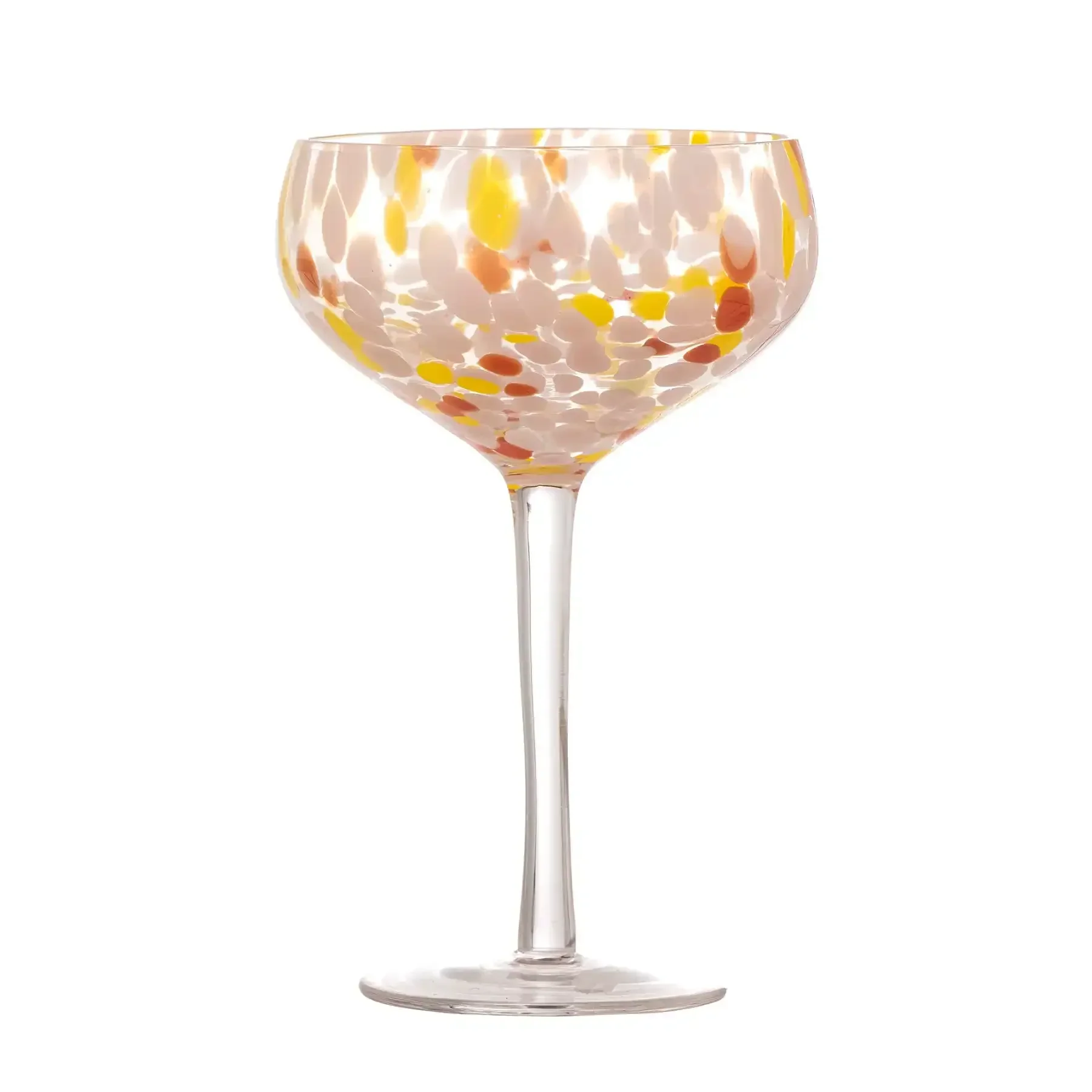Cocktailglas glas roze Lilya