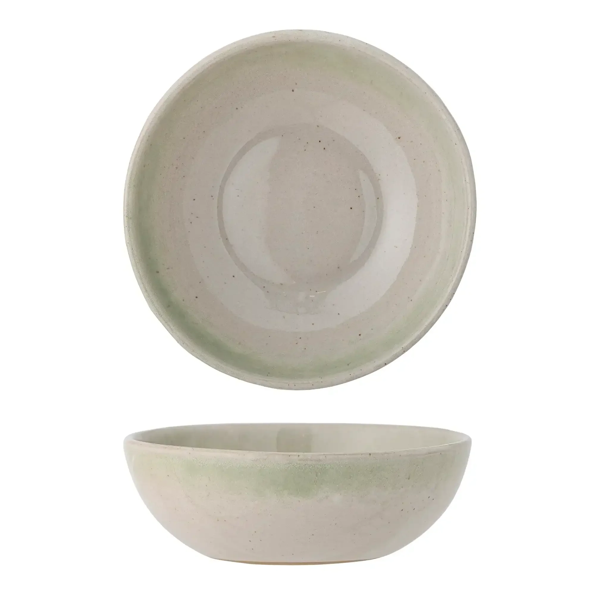 Schaal aardewerk groen Paula 16cm