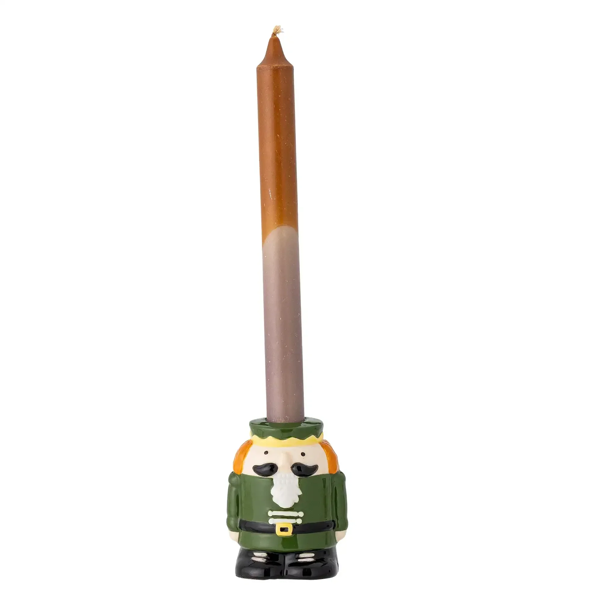 Kandelaar aardewerk groen Feast