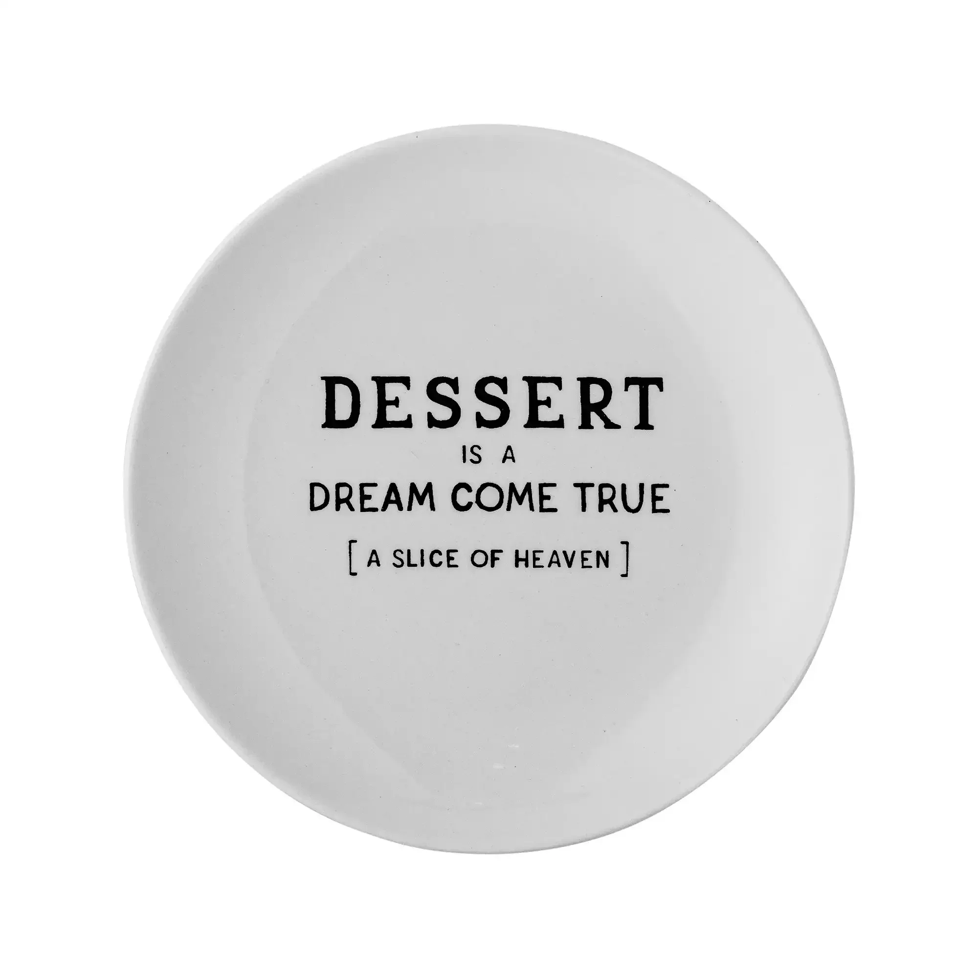 Dessertbord aardewerk wit Wendy 15cm Dessertbord aardewerk wit Wendy 15cm