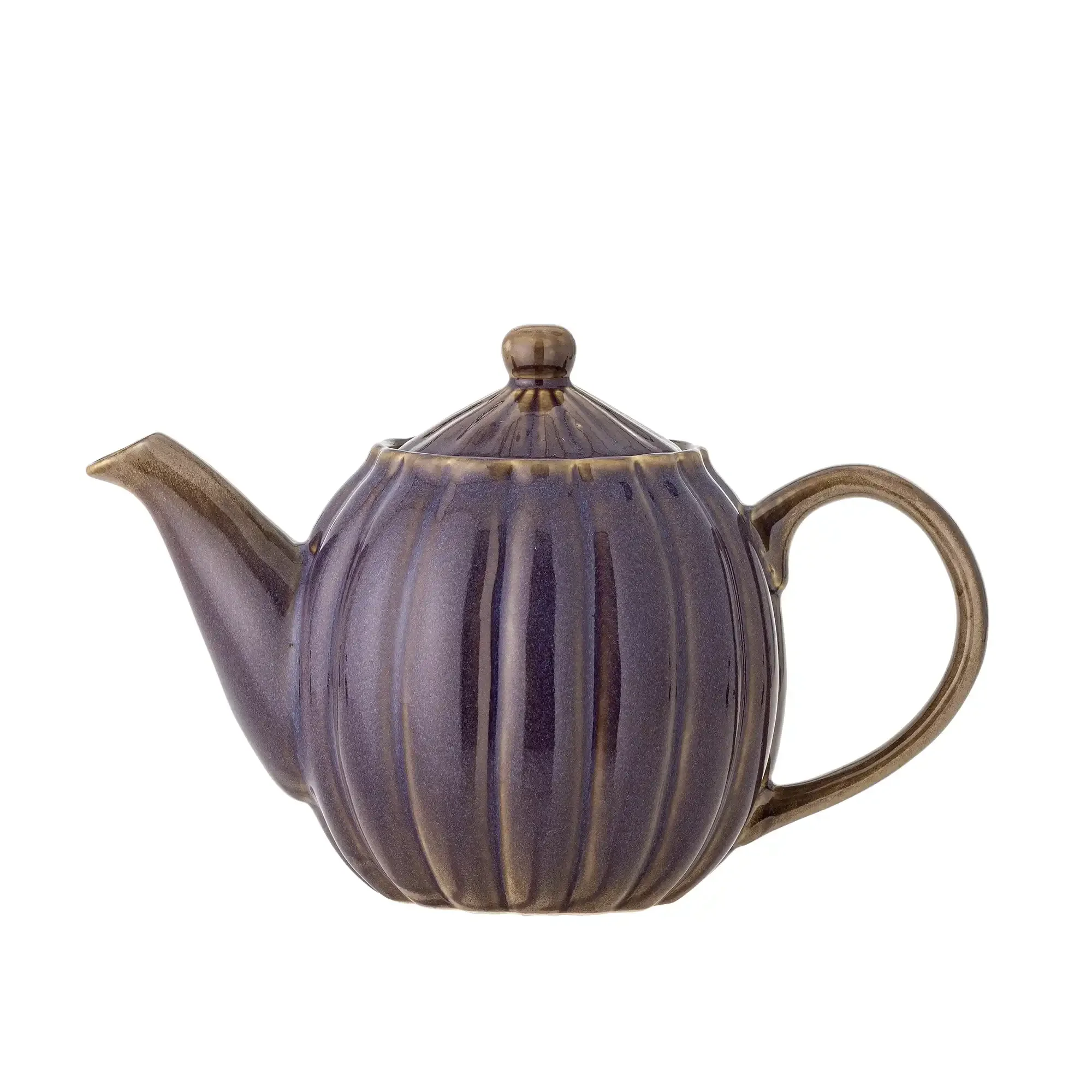 Theepot aardewerk paars Latina