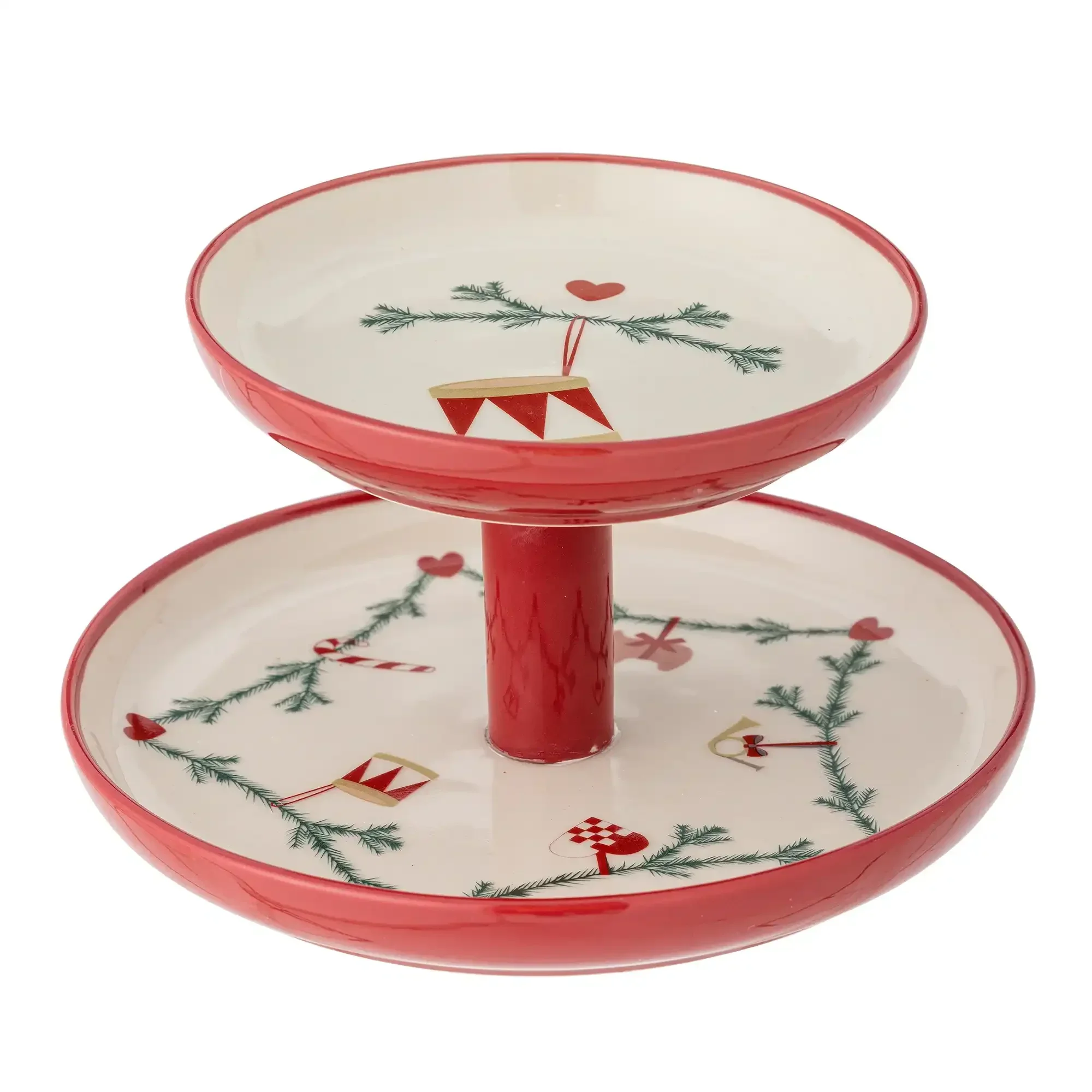 Etagère aardewerk nature Yule 22cm