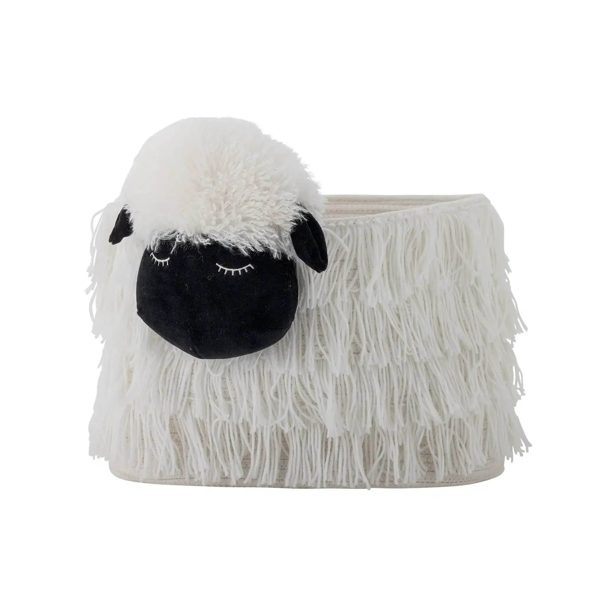 Dolly mand polyester wit 40cm
