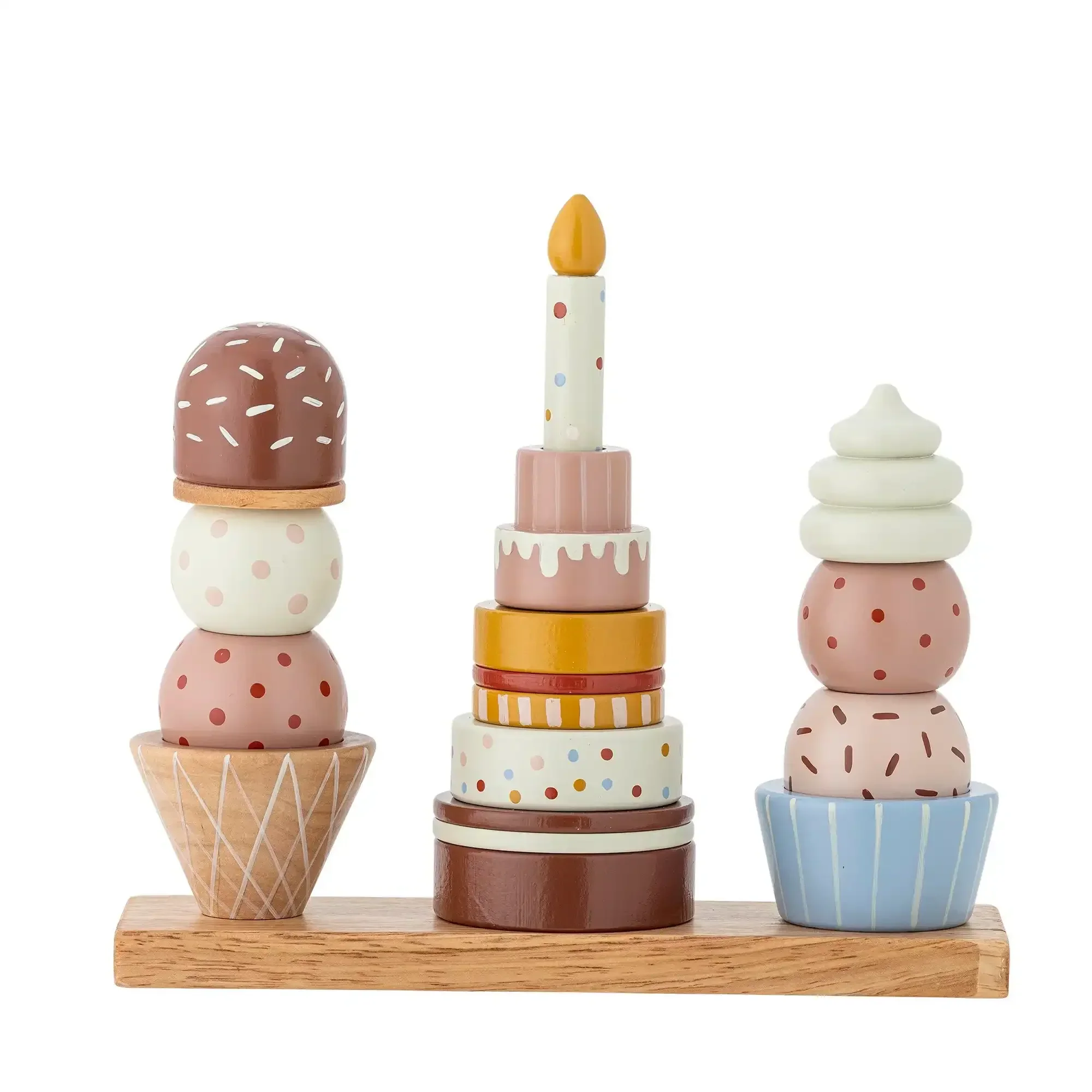 Celebrate stapeltoren beukenhout 20cm