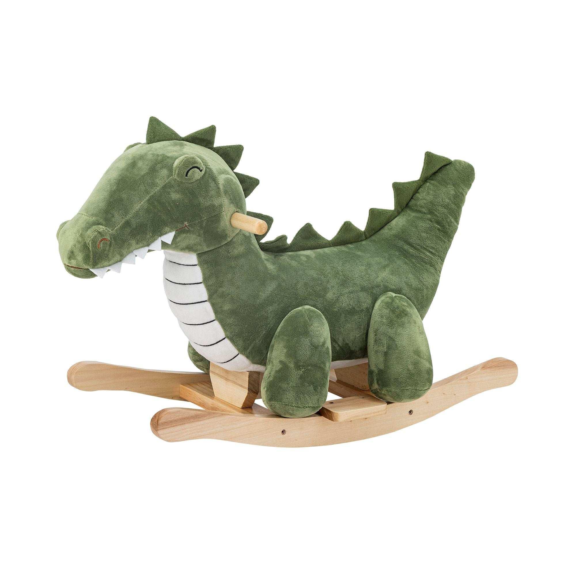 Arnie schommeldier polyester groen