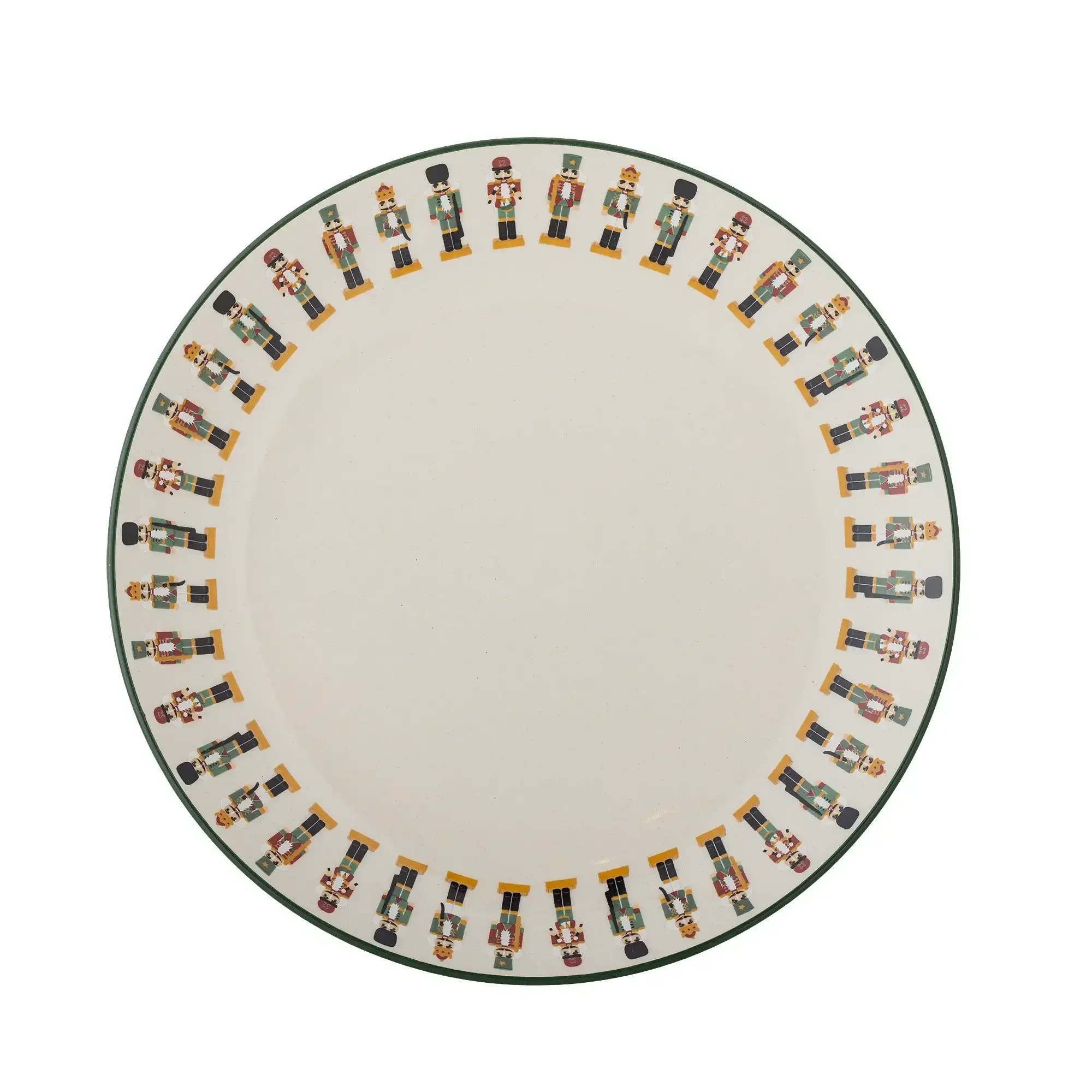 Bord aardewerk groen Jolly 20cm