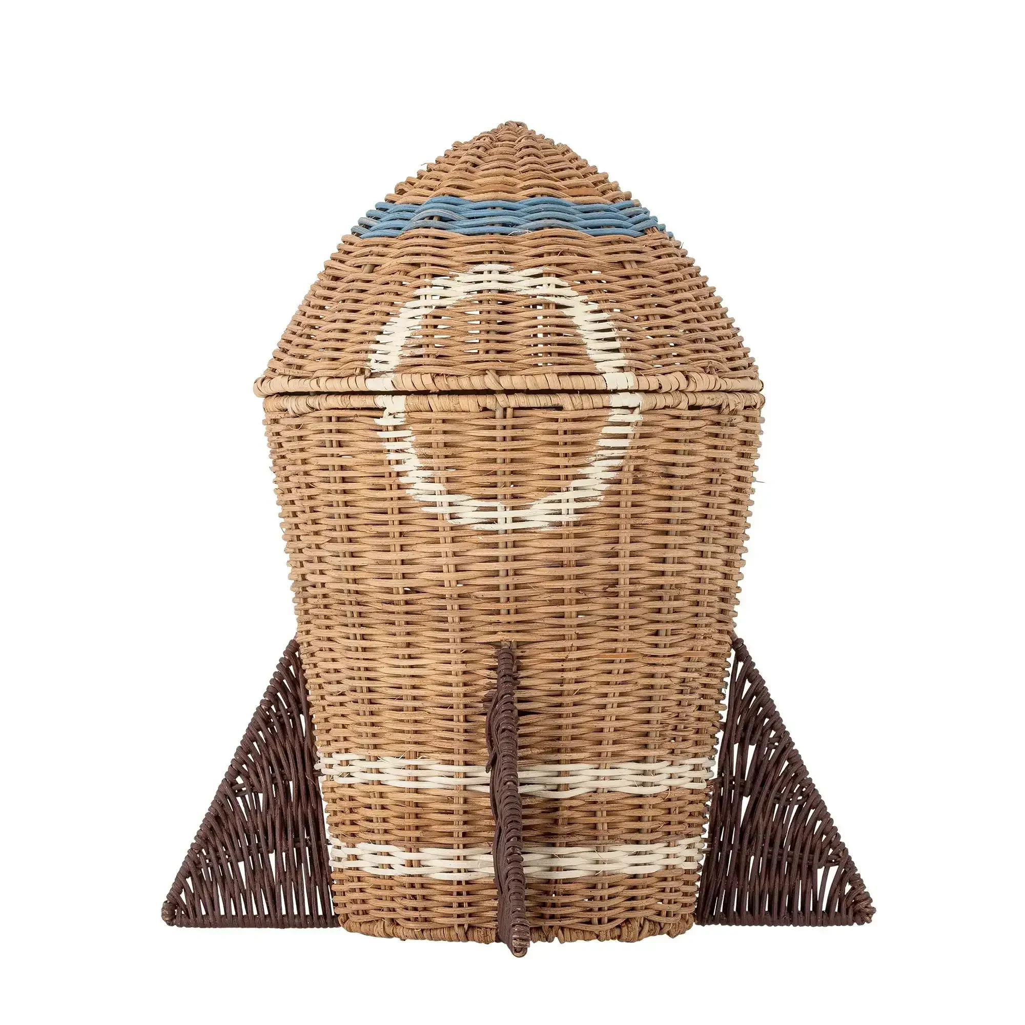 Bloomingville Mini opbergmand rotan naturel met deksel