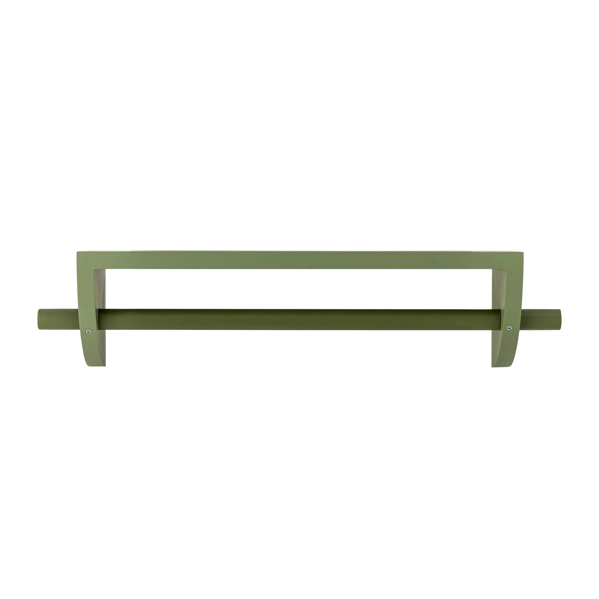 Mingus wandplank / kapstok groen 60cm