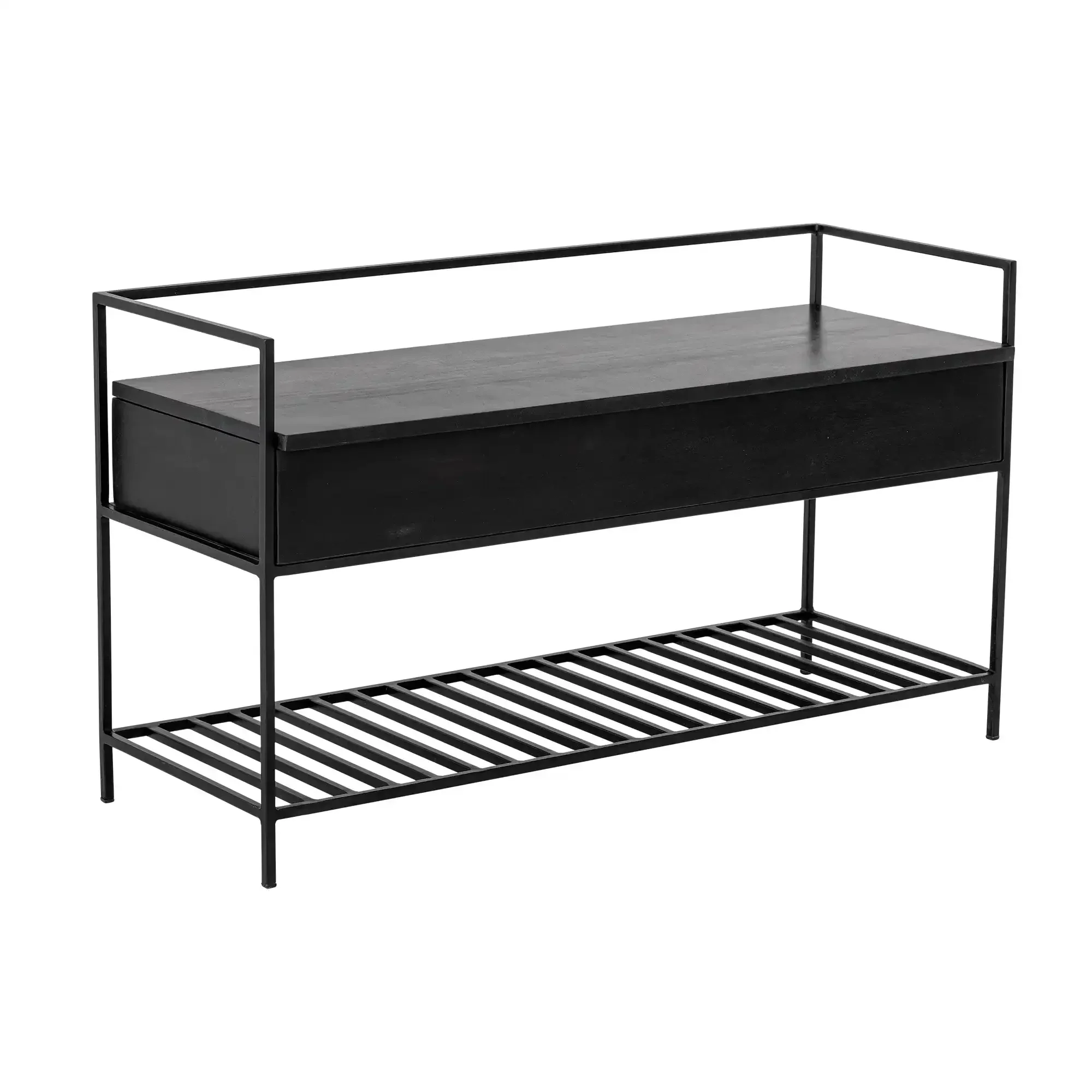 Bank mango zwart Abelone 102cm