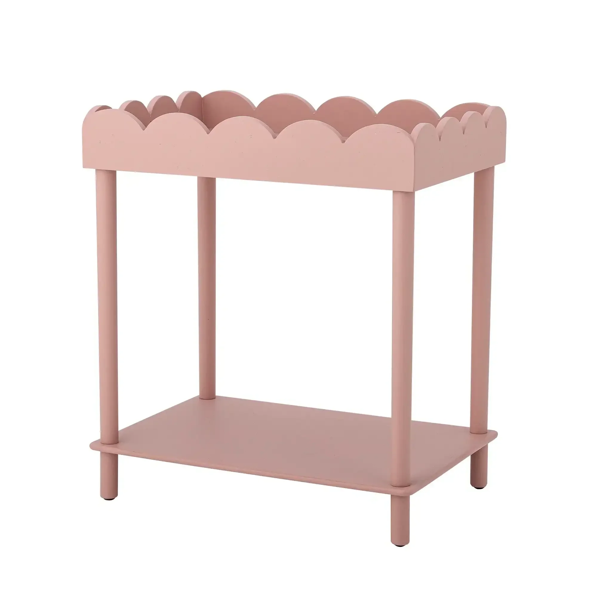 Bijzettafel grenen roze Isola 60cm Bijzettafel grenen roze Isola 60cm
