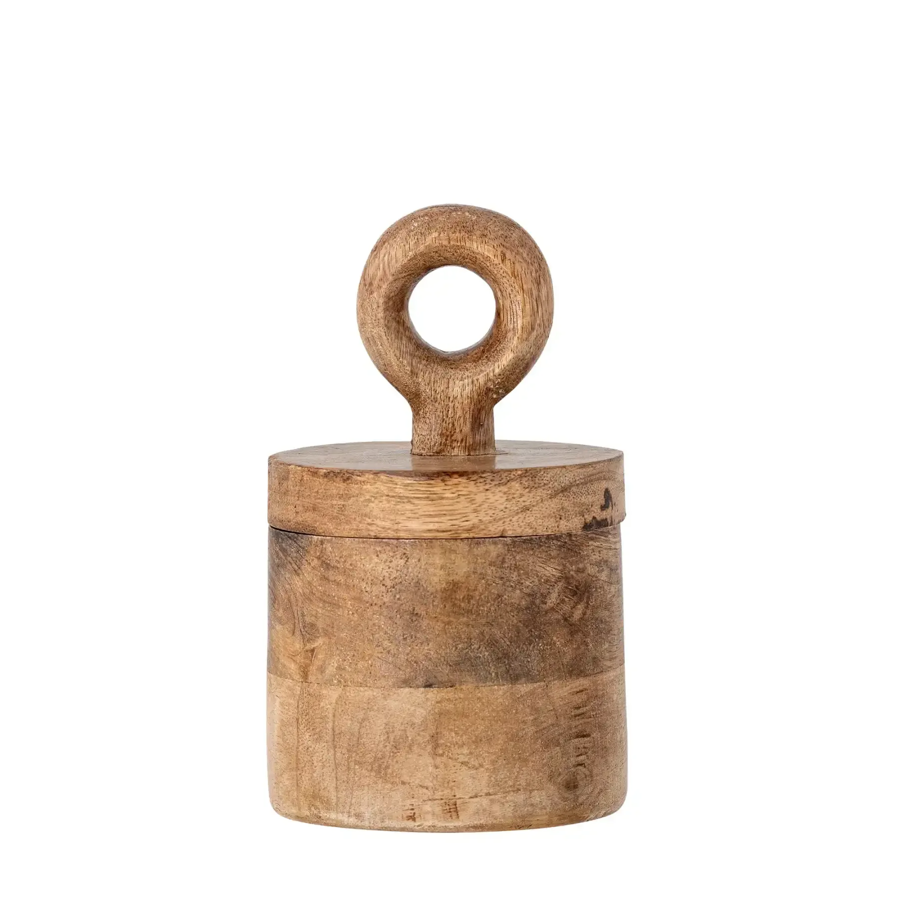 Bewaarpot mangohout Nonnie 15cm
