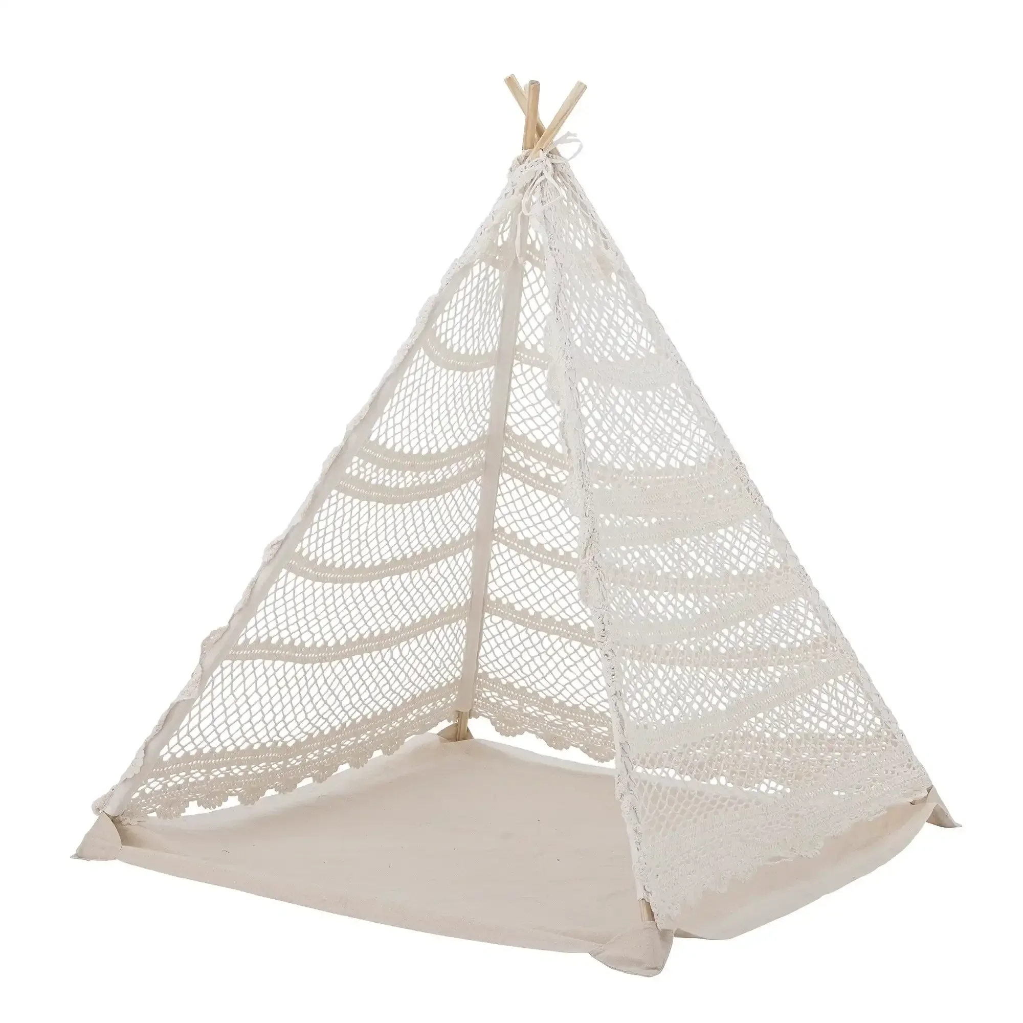 Herle kindertipi katoen beige 100cm