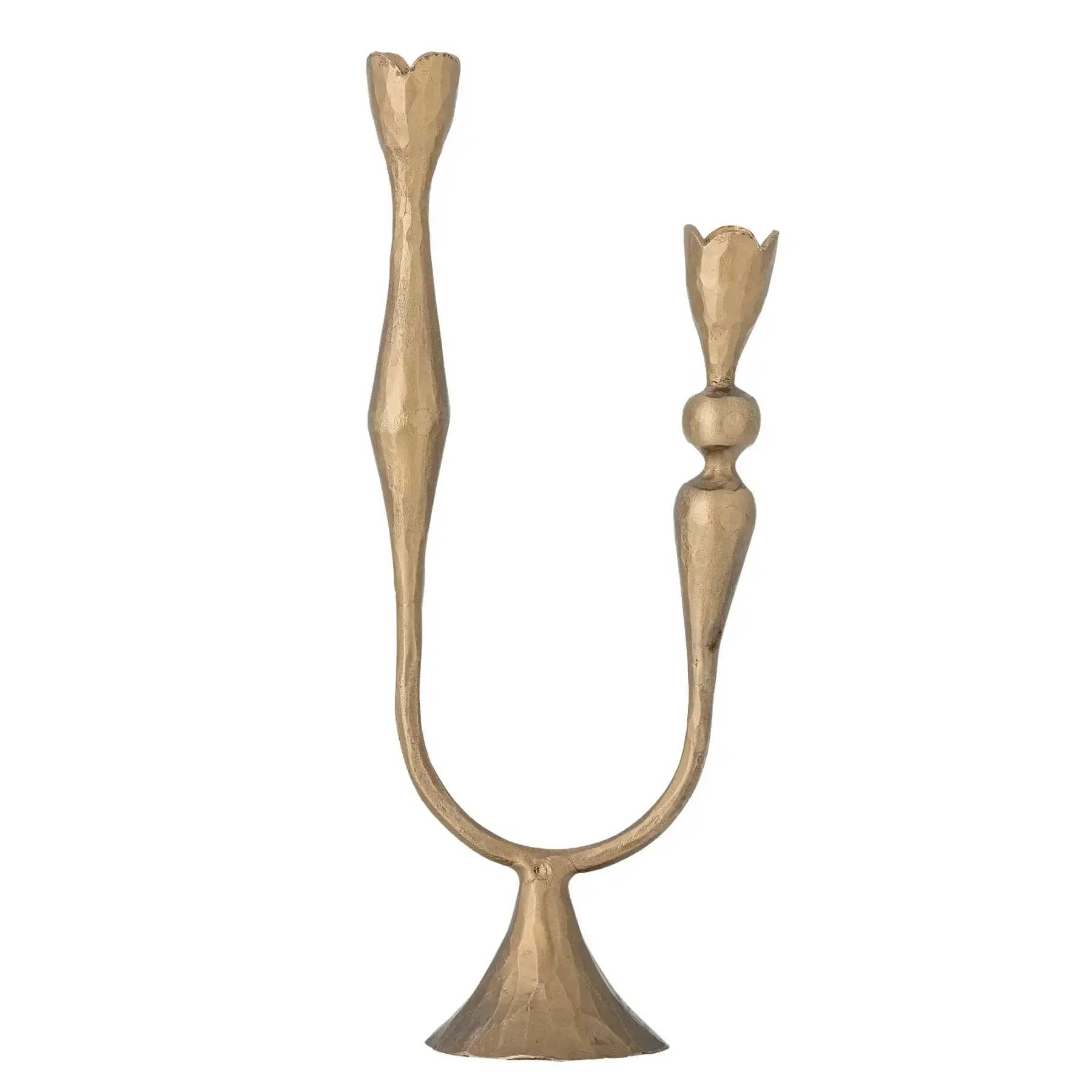 Kandelaar metaal messing Vesc 30cm