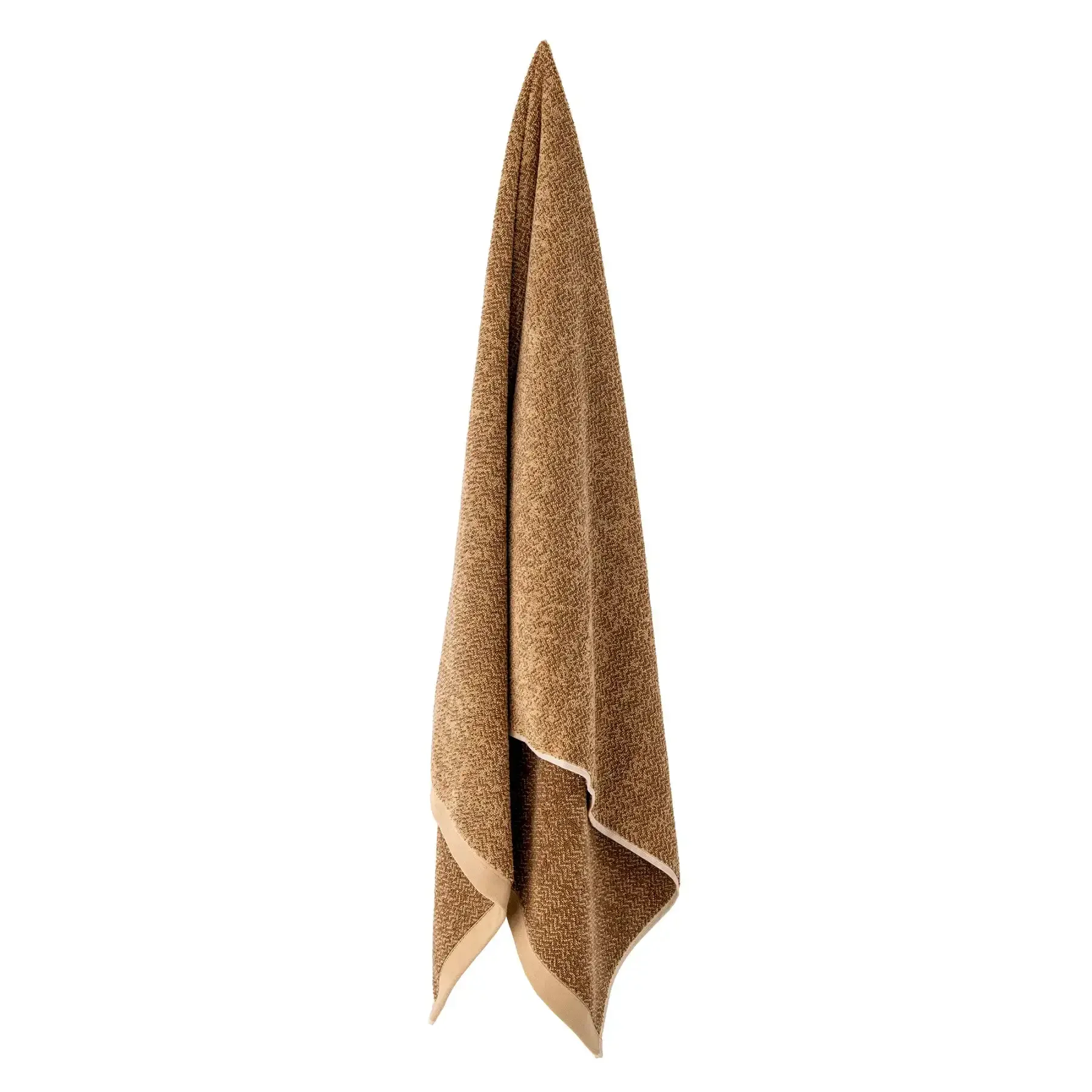 Badhanddoek katoen bruin Kahla 70x140cm