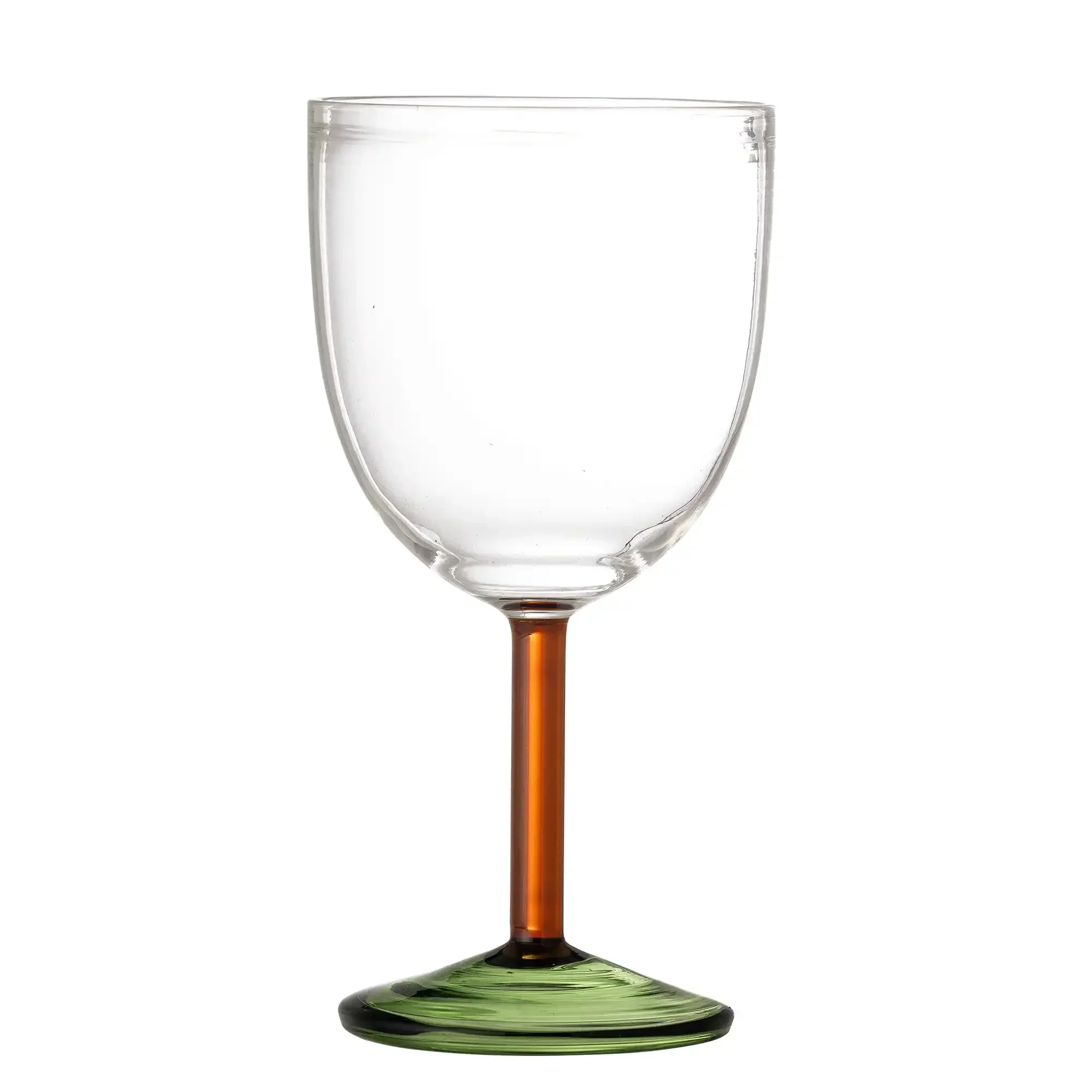 Wijnglas glas groen Martine Wijnglas glas groen Martine