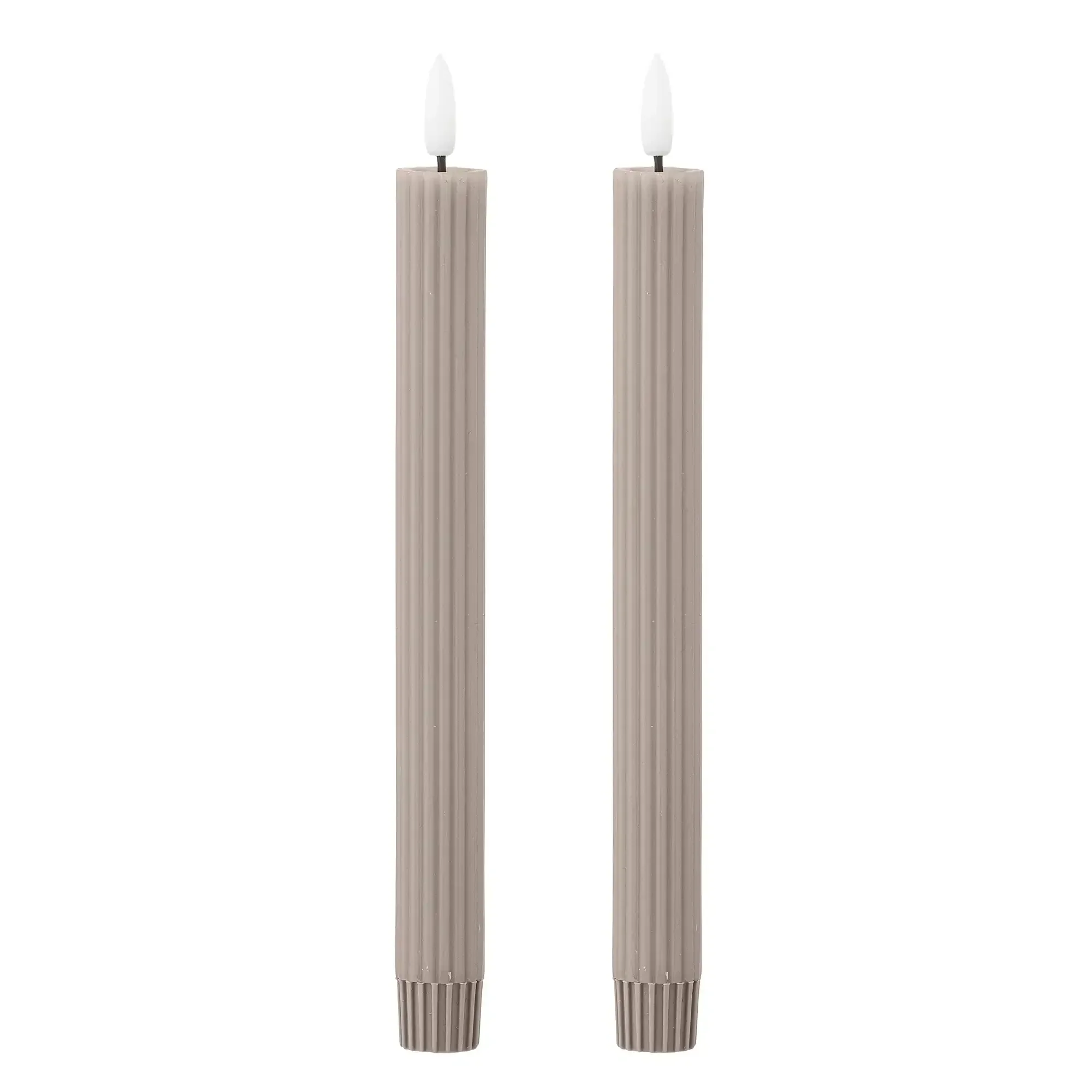 Led kaars nature Ponza 24cm – 2 stuks Led kaars nature Ponza 24cm – 2 stuks