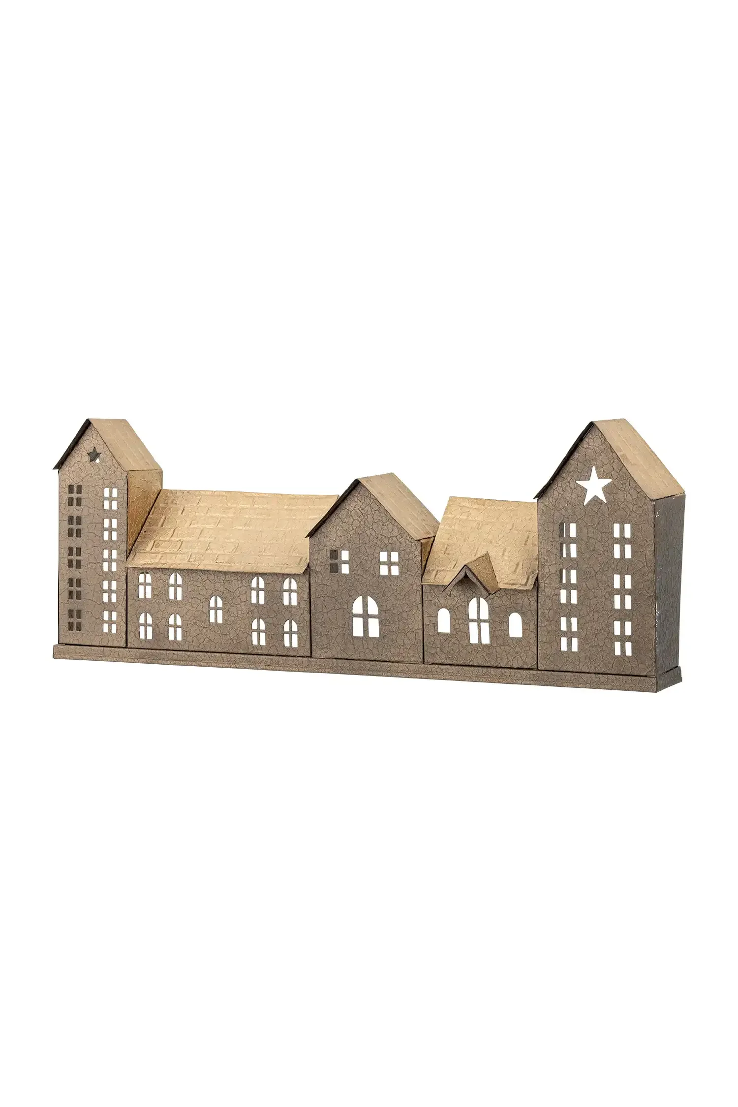 Kandelaar metaal goud Noeli 52cm Kandelaar metaal goud Noeli 52cm