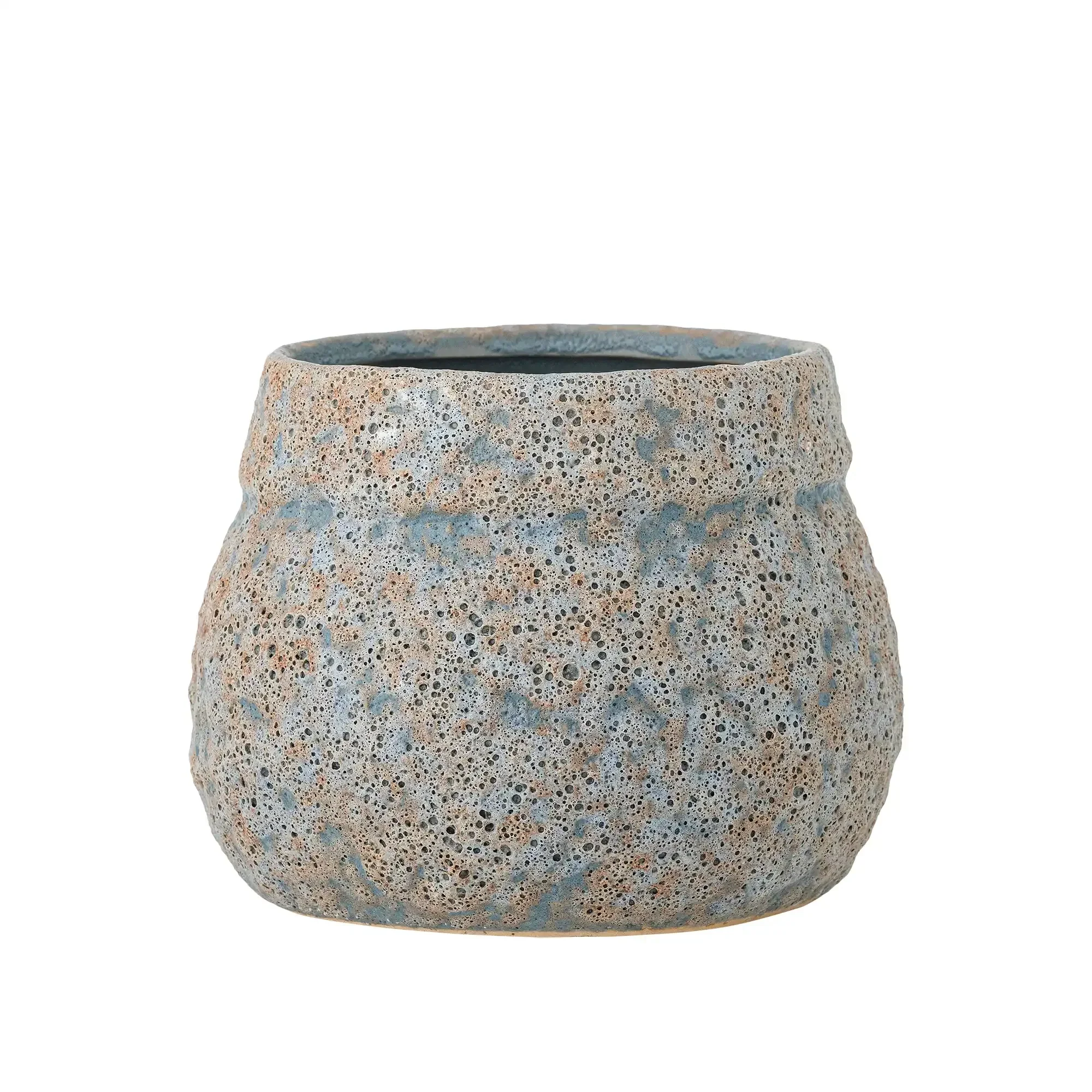 Bloempot aardewerk grijs Mayia 16cm Bloempot aardewerk grijs Mayia 16cm