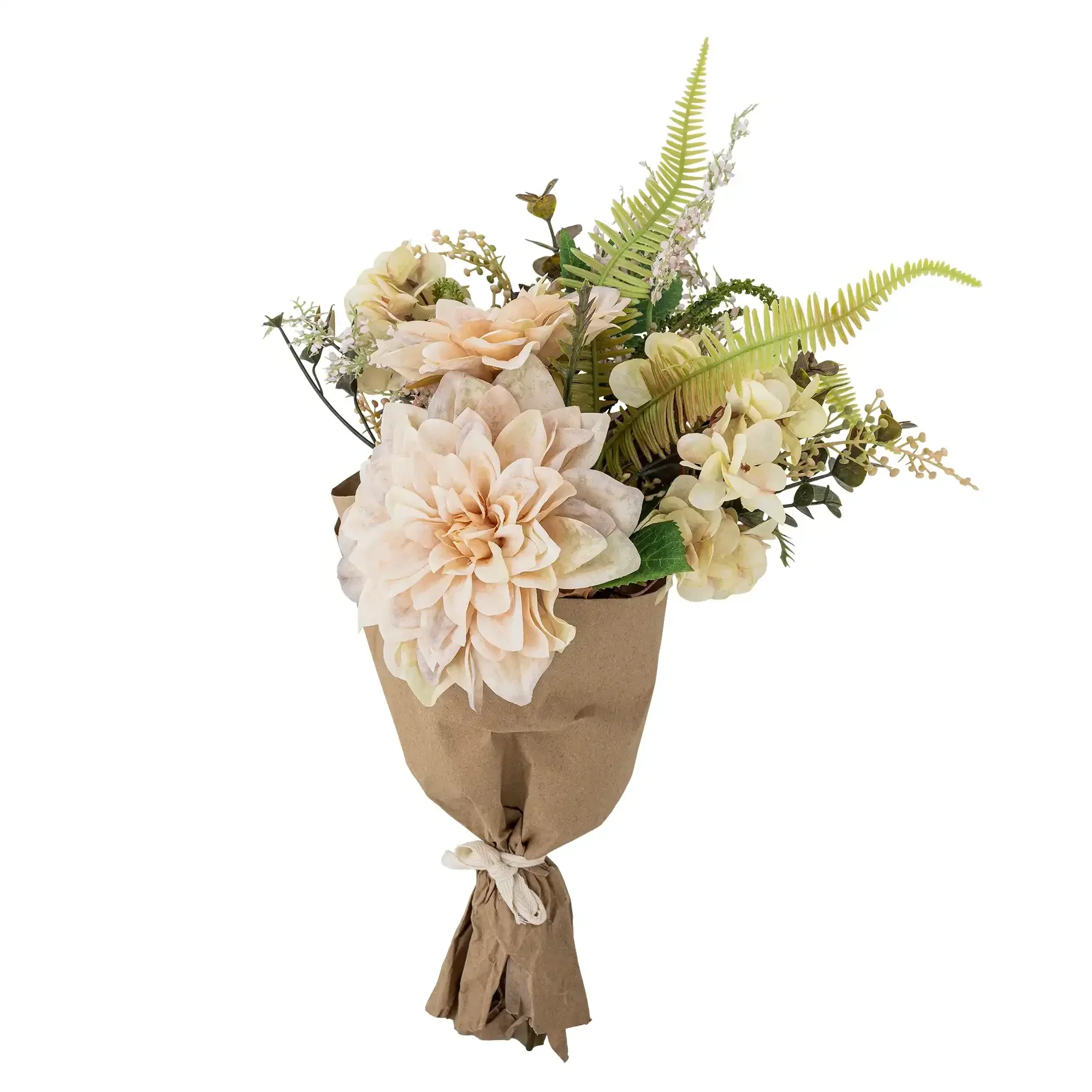 Boeket kunstbloemen nature Glow