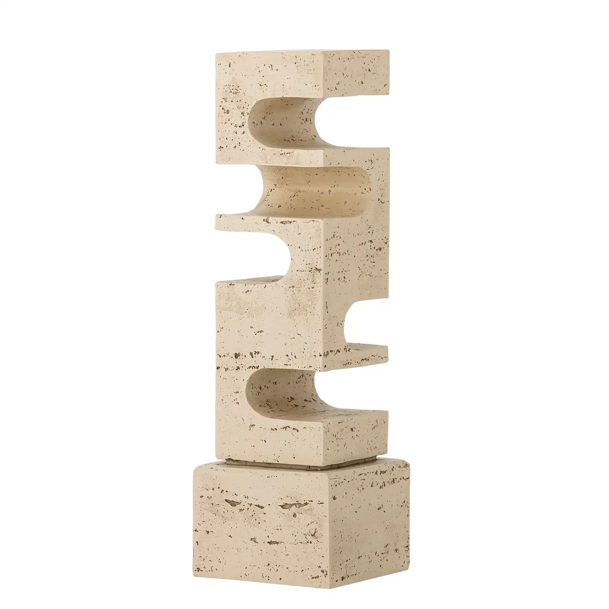 Beeld polyresin wit Hallam 34cm Beeld polyresin wit Hallam 34cm