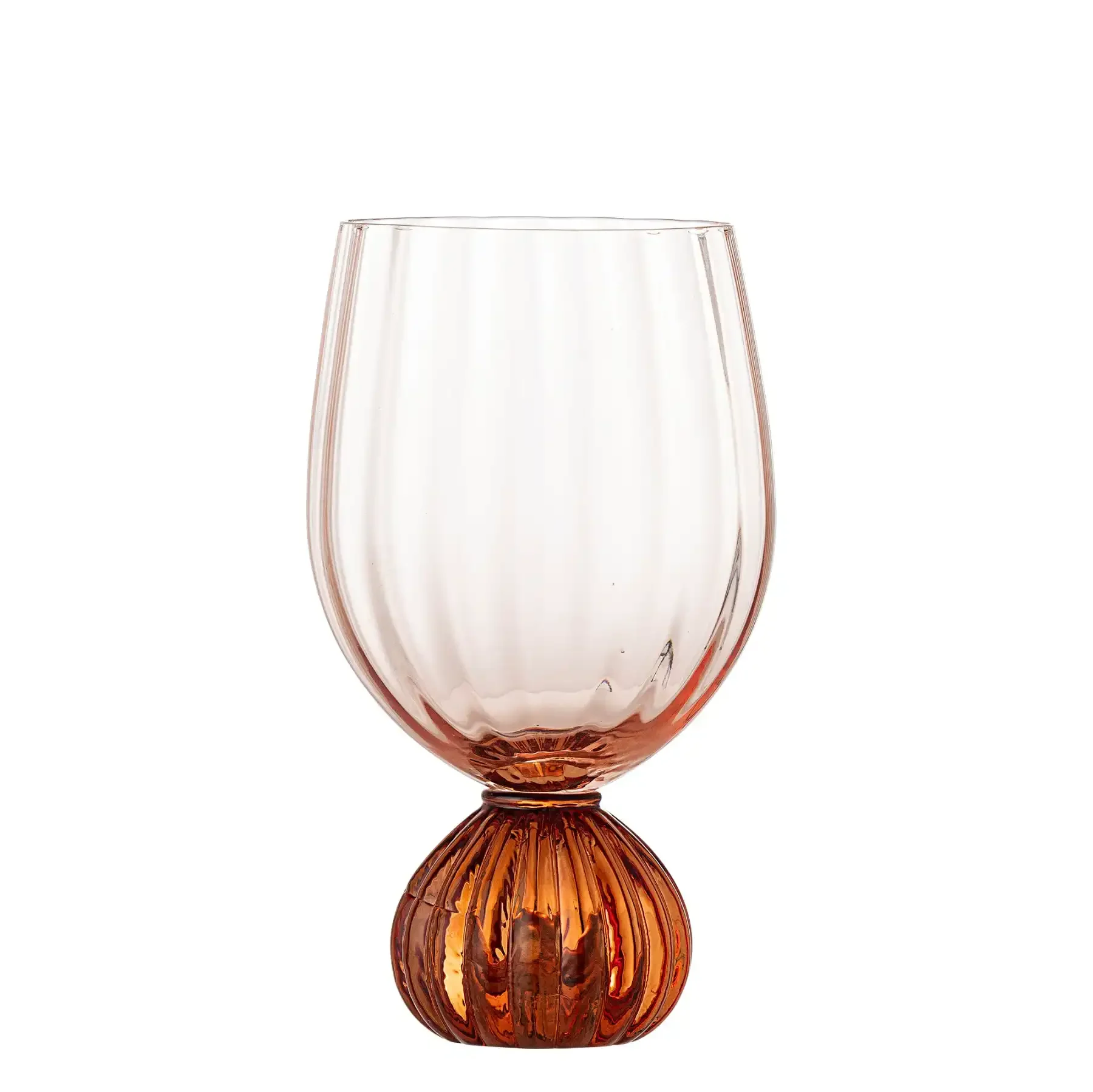 Wijnglas glas roze taurin