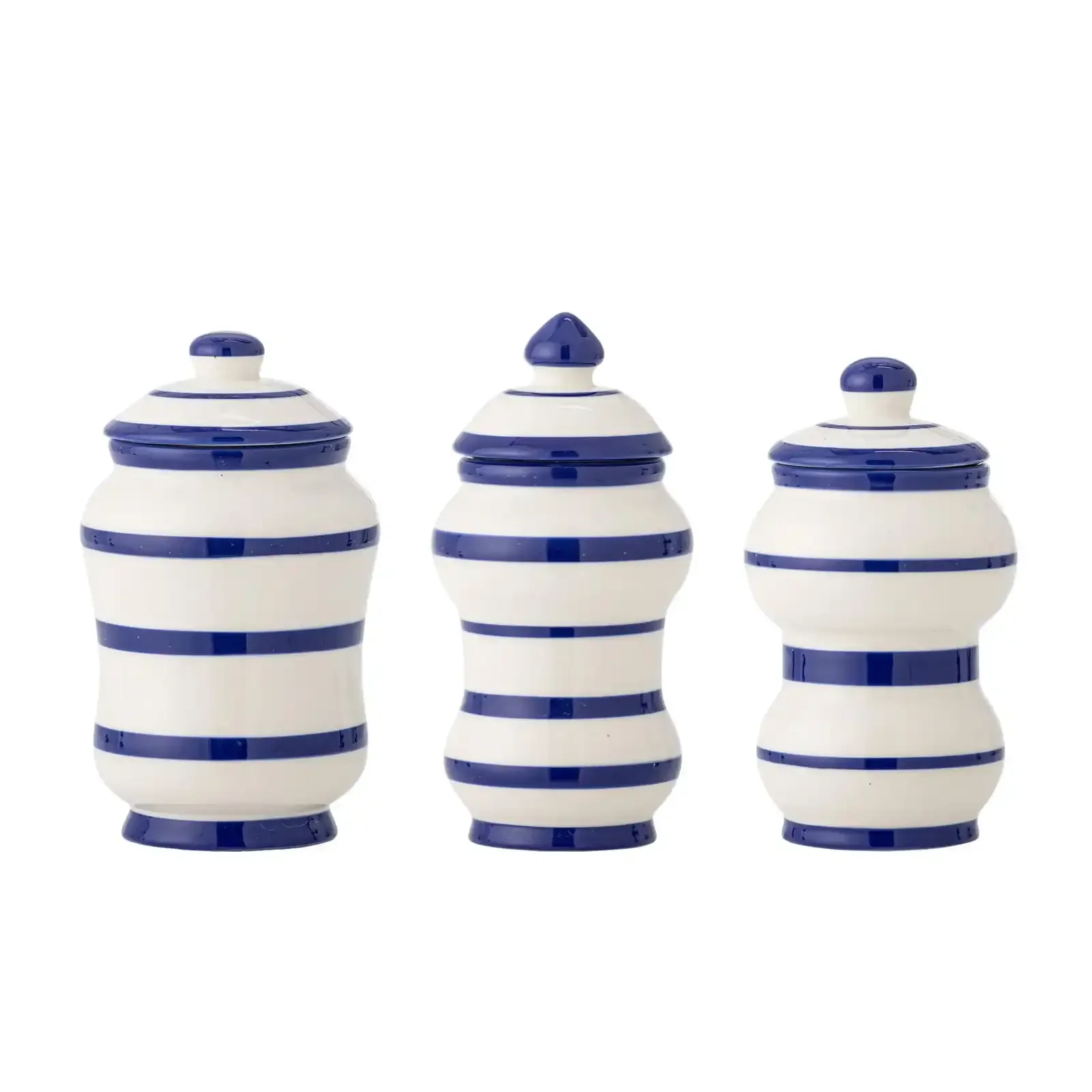 Bewaarpotten aardewerk blauw Maynard