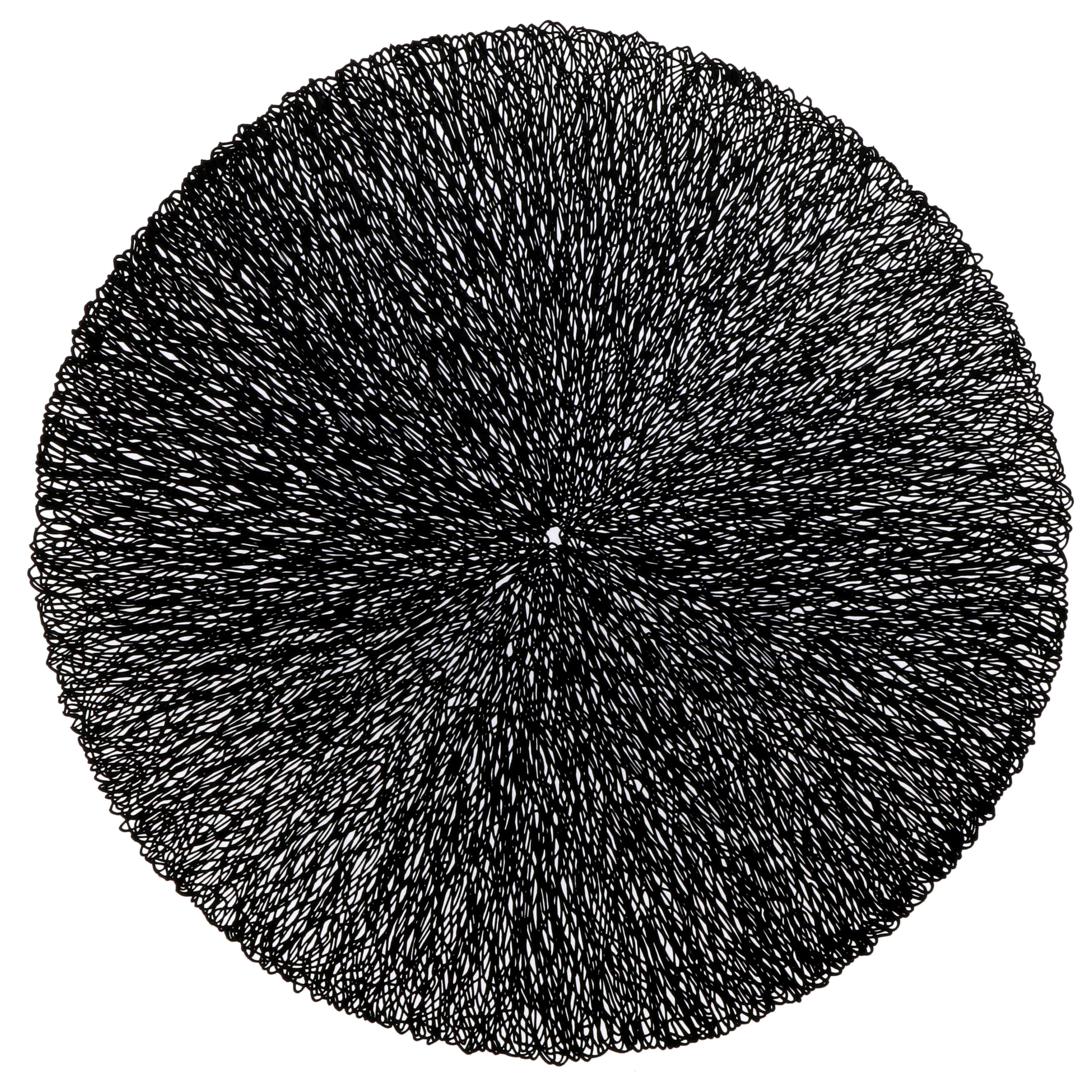 CIARA – Placemat – 38 cm – Rond – Glans – Chique – Kerst