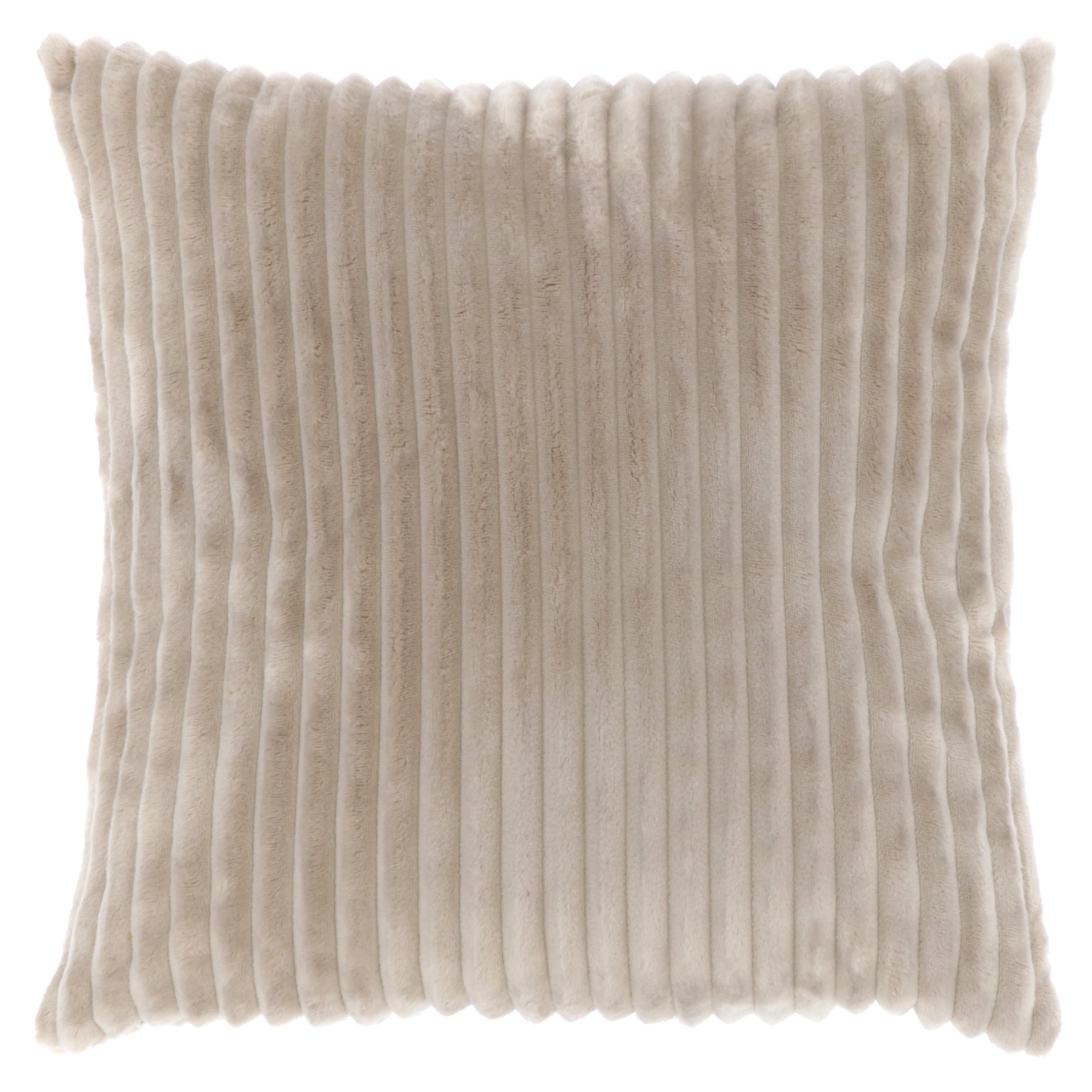 DEZ – Sierkussen – 45×45 cm – Effen – Ribmotief