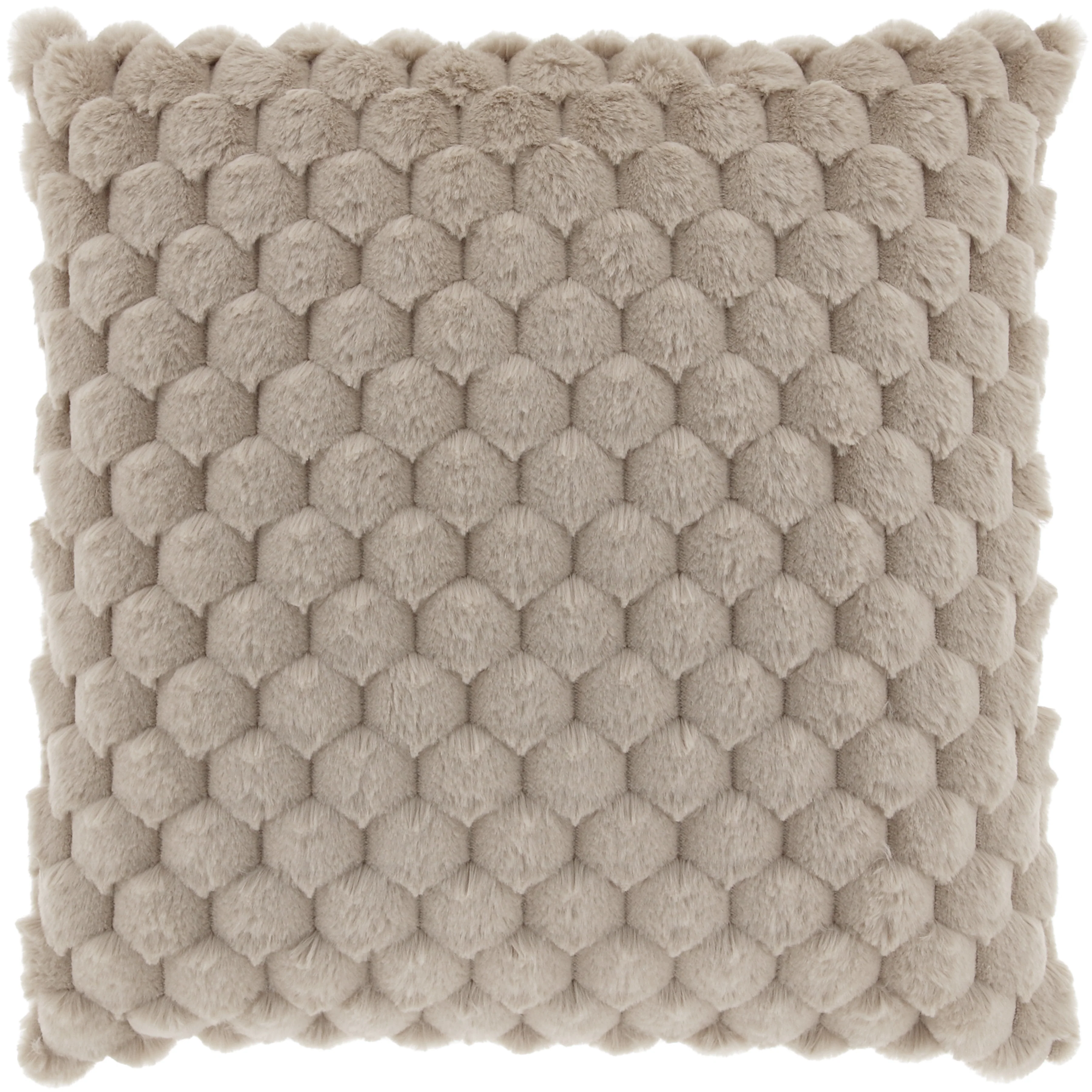 DEZI – Sierkussen – 45×45 cm – Heerlijk zacht – Effen kleur