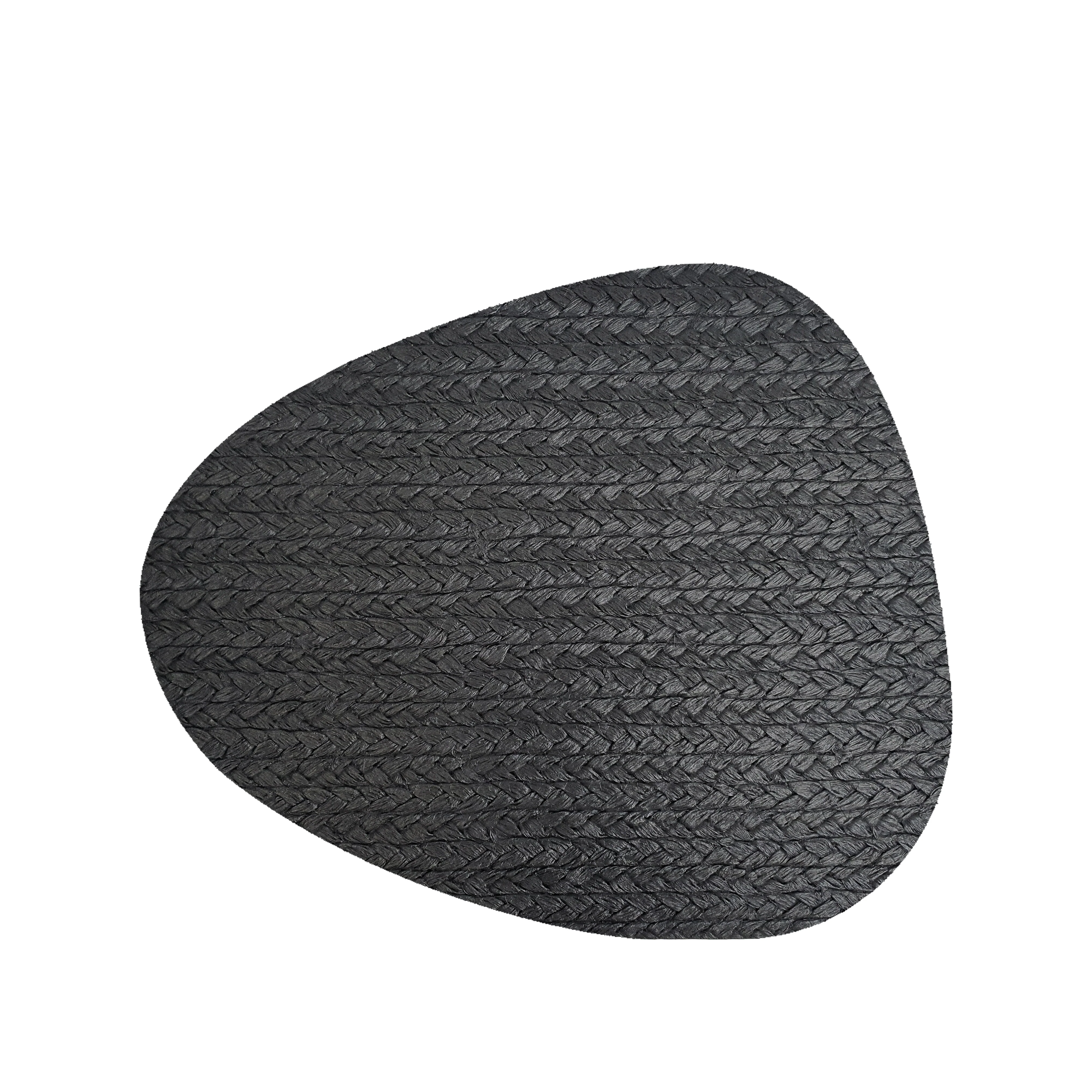 OLIVIA – Placemat – 39×30 cm – Organische vorm – Gevlochten look