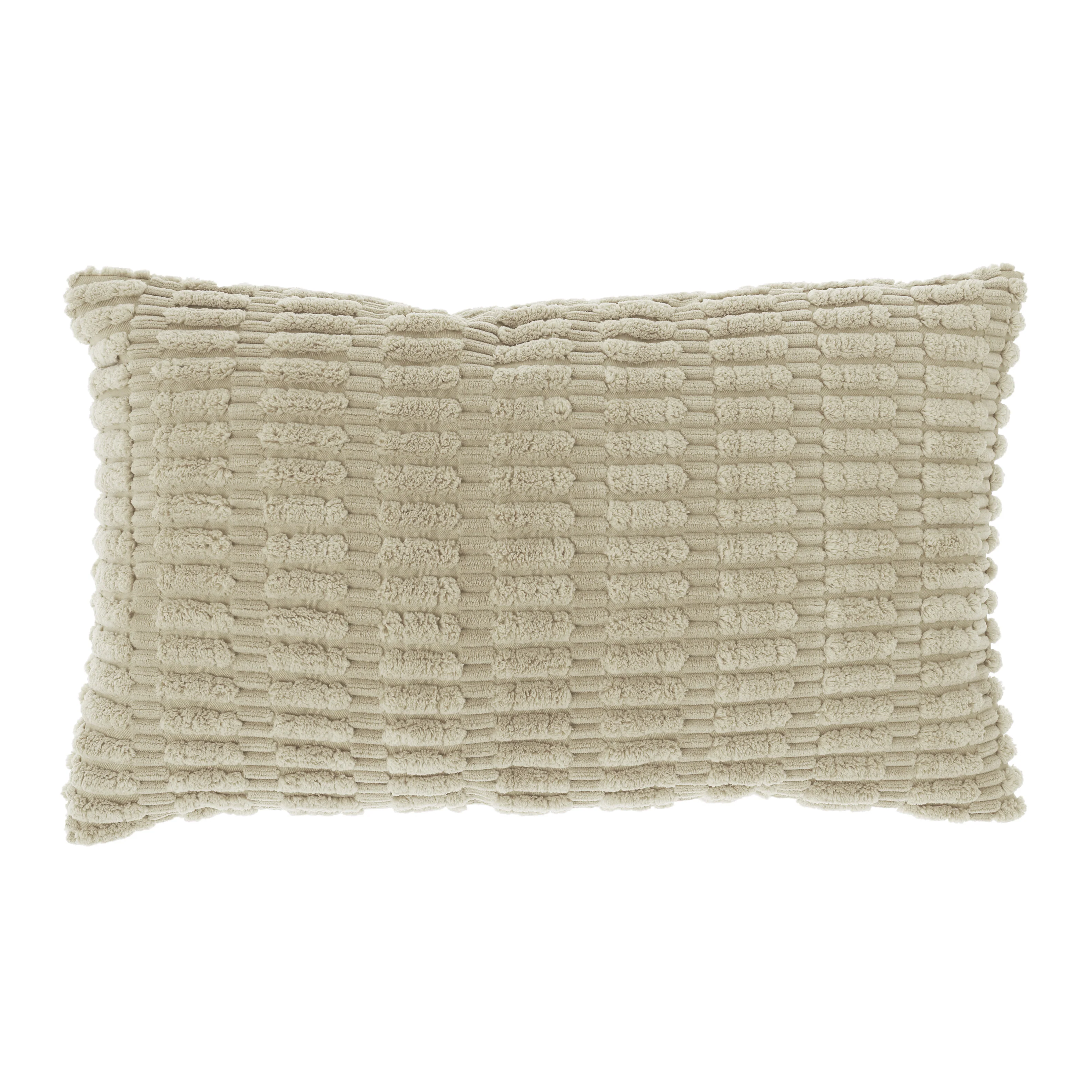 CEDRO sierkussen – 30×50 cm – Ribmotief