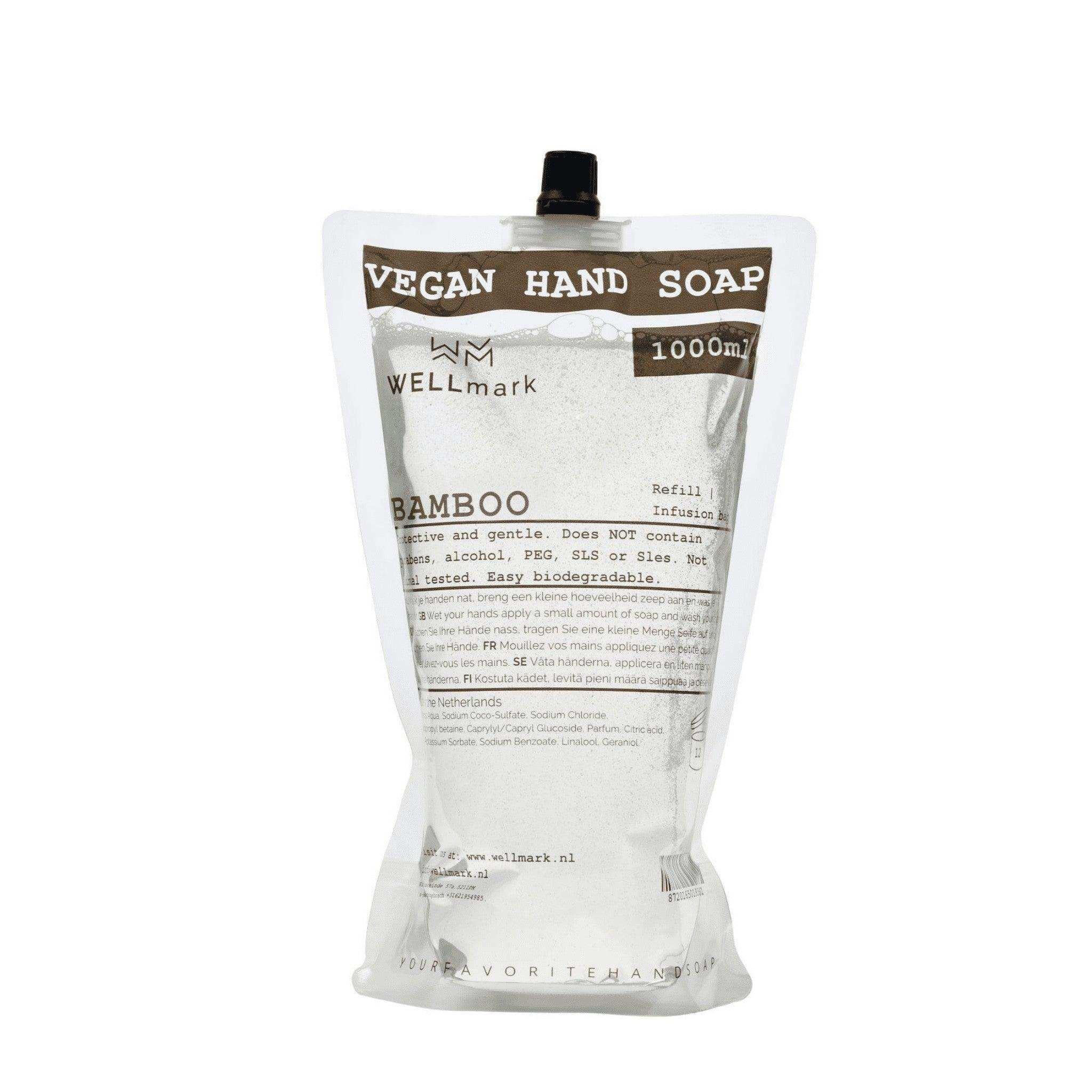 Handzeep navulling Bamboo – 1000ml