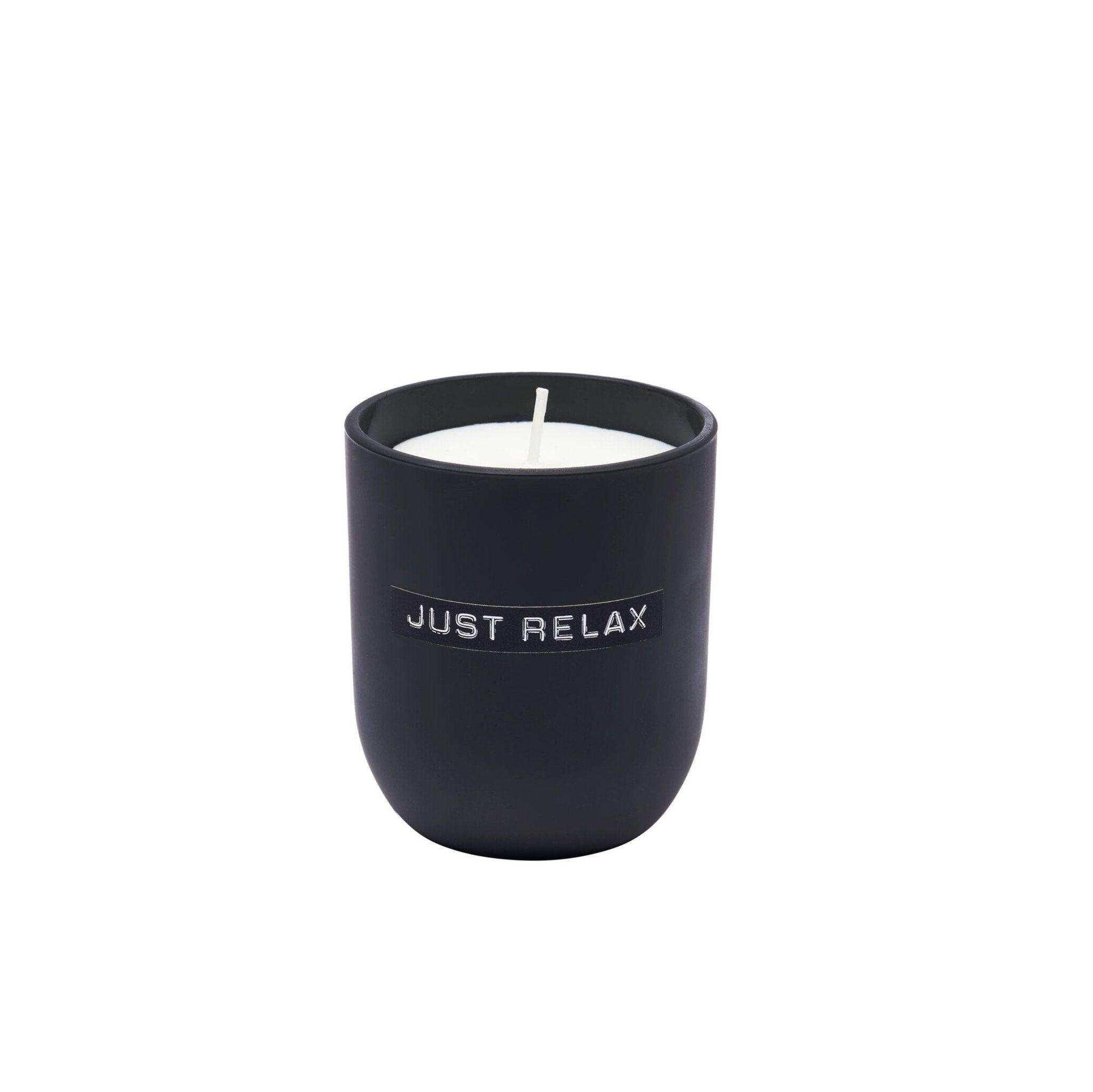 geurkaars Linen black Just Relax geurkaars Linen black Just Relax