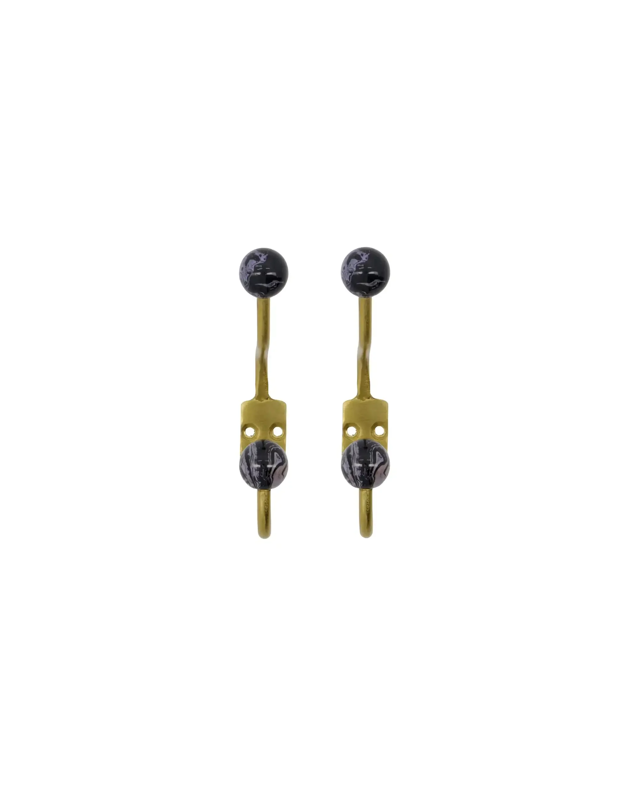 Haak Ball Zwart Wit 13cm – 2 stuks