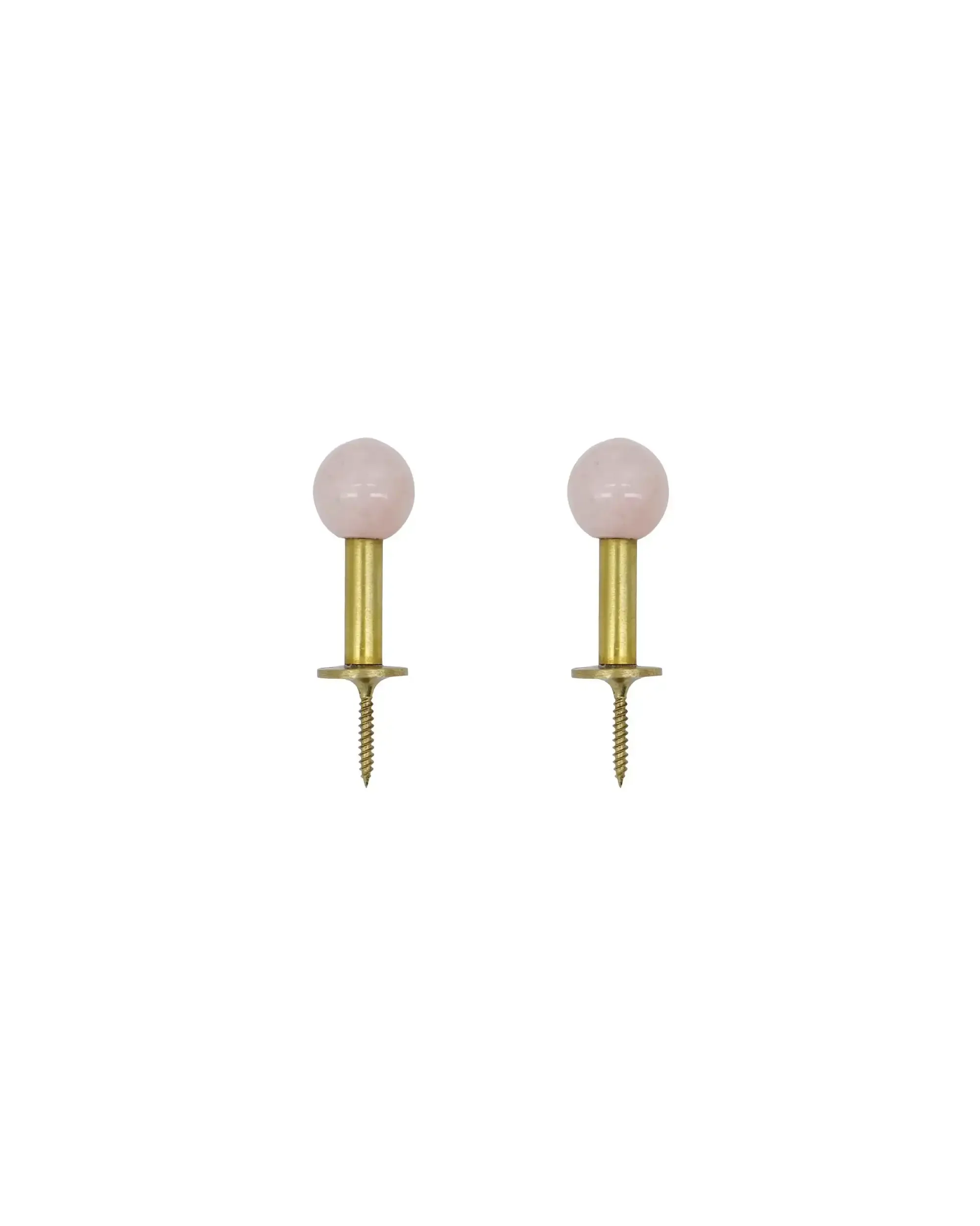 Haak Ball Roze 8cm – 2 stuks