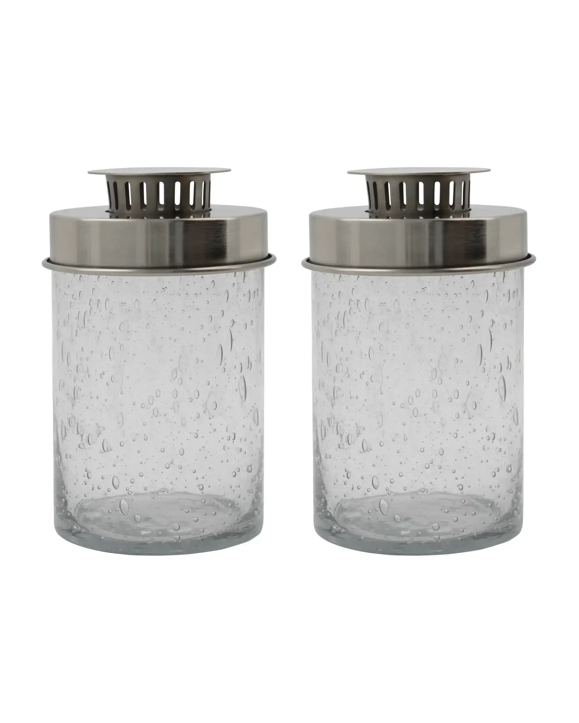 Lantaarn Omay Helder 18cm – set van 2