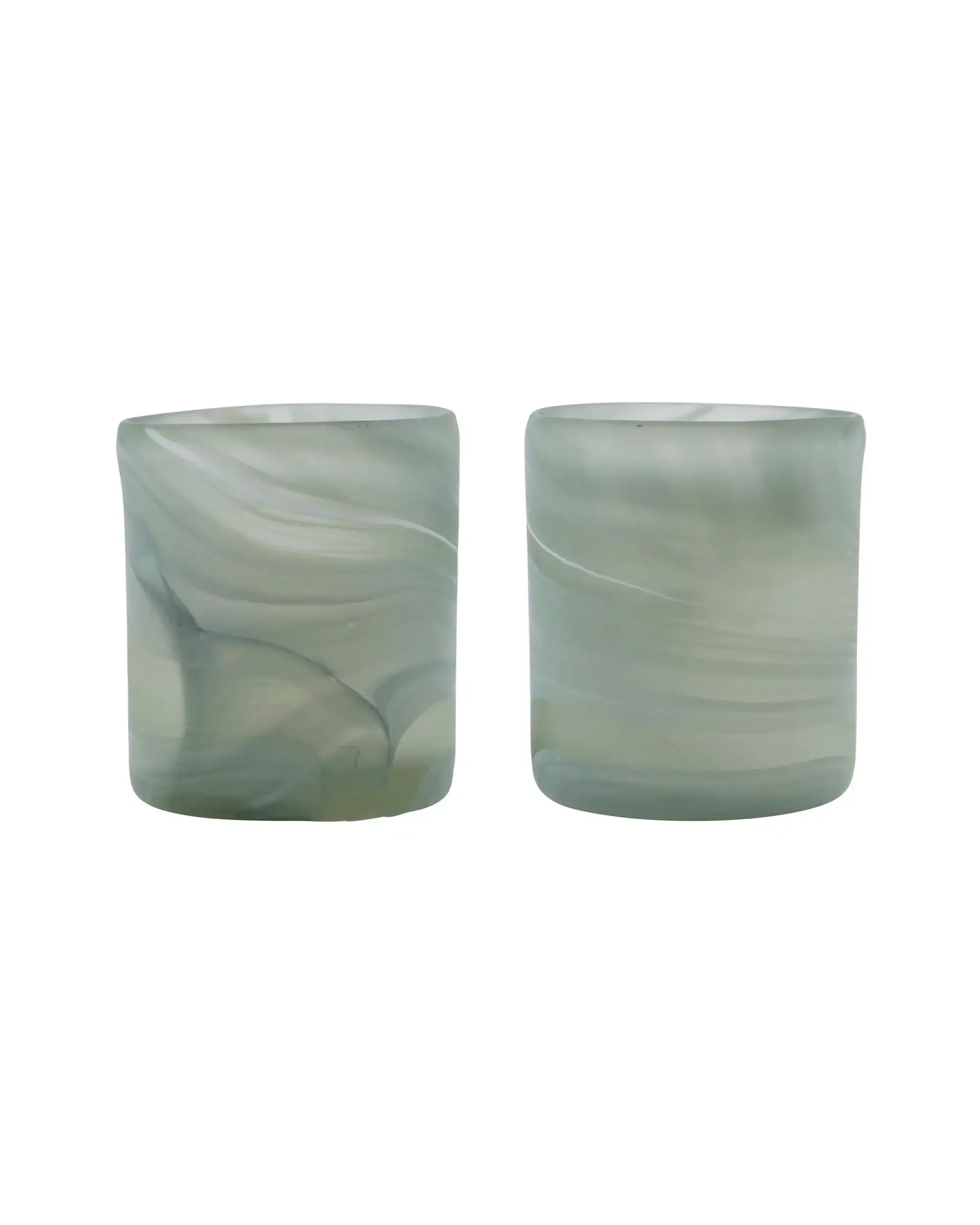 Theelichthouder Kae Grijs 8cm – 2 stuks Theelichthouder Kae Grijs 8cm – 2 stuks