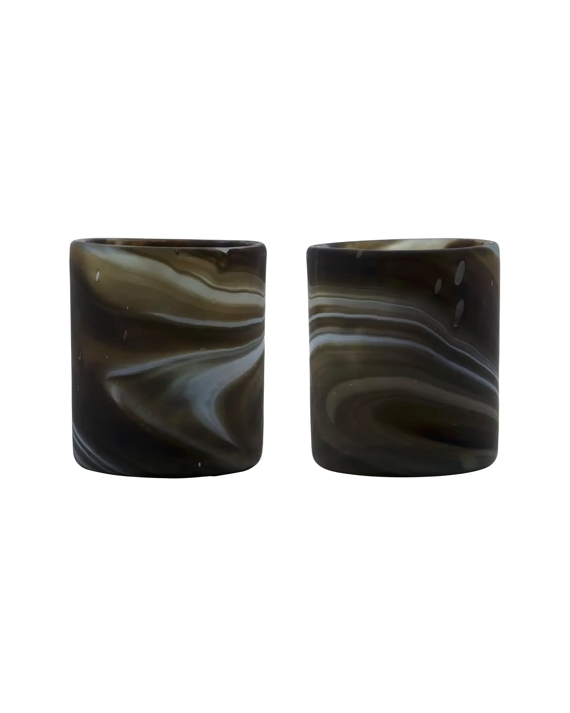 Theelichthouder Kae Bruin 8cm – 2 stuks Theelichthouder Kae Bruin 8cm – 2 stuks