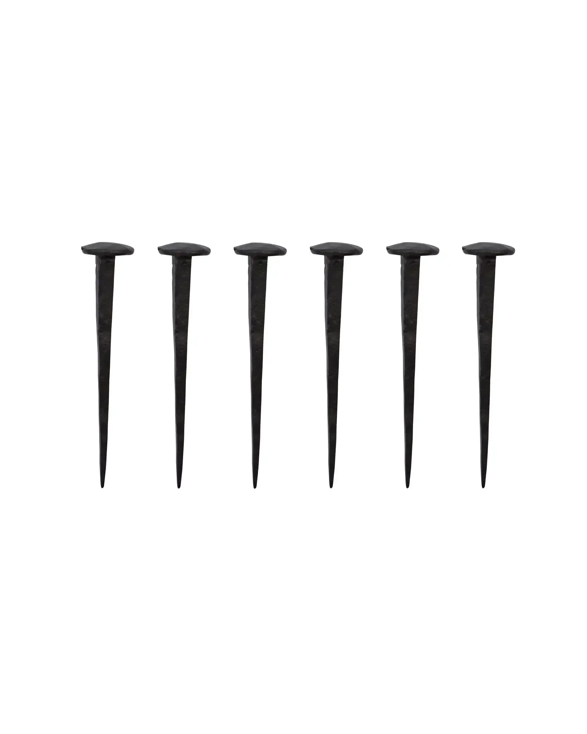 Nagels Wall Zwart 8cm – 6 stuks