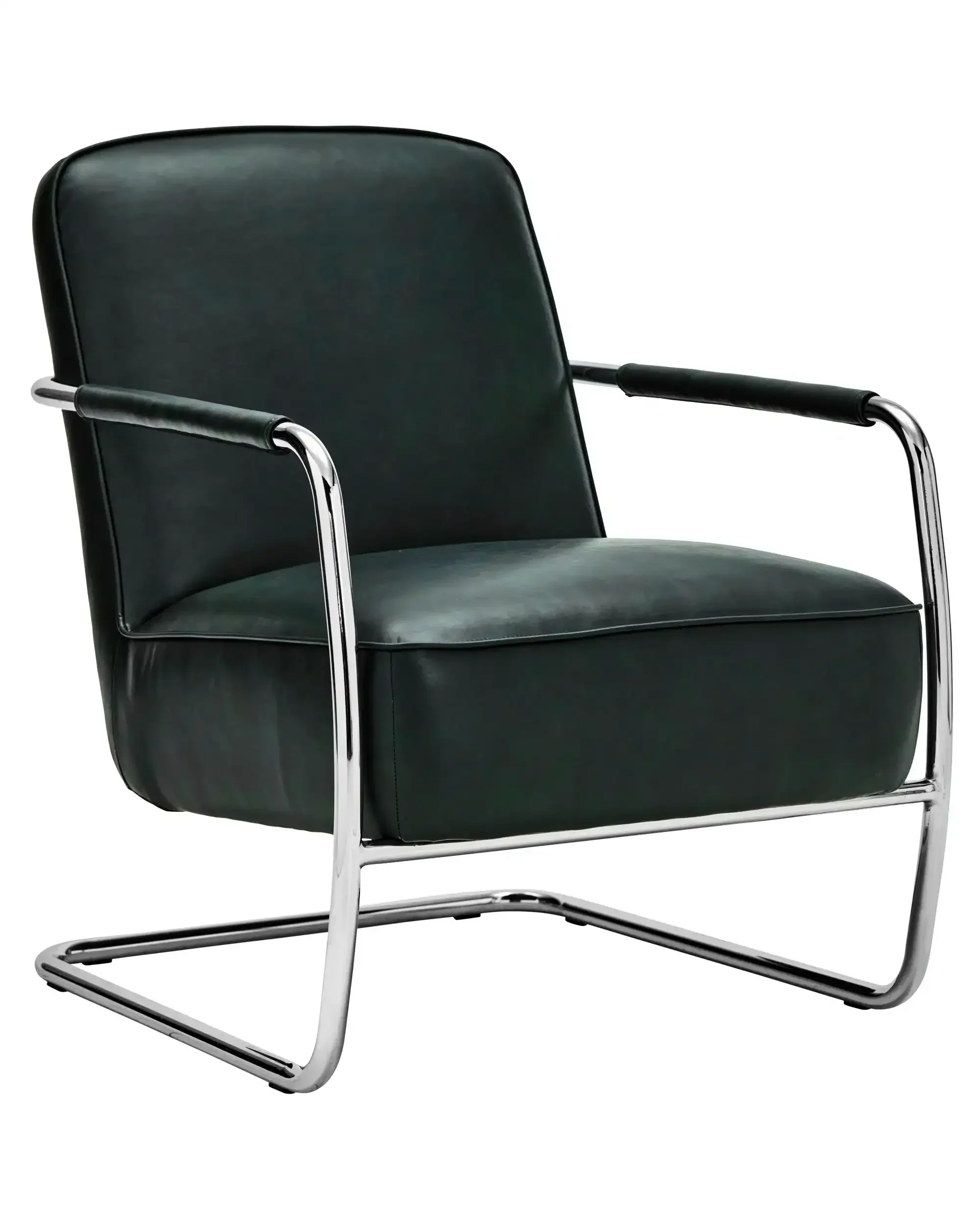 Loungestoel Comma Donkergroen 77cm