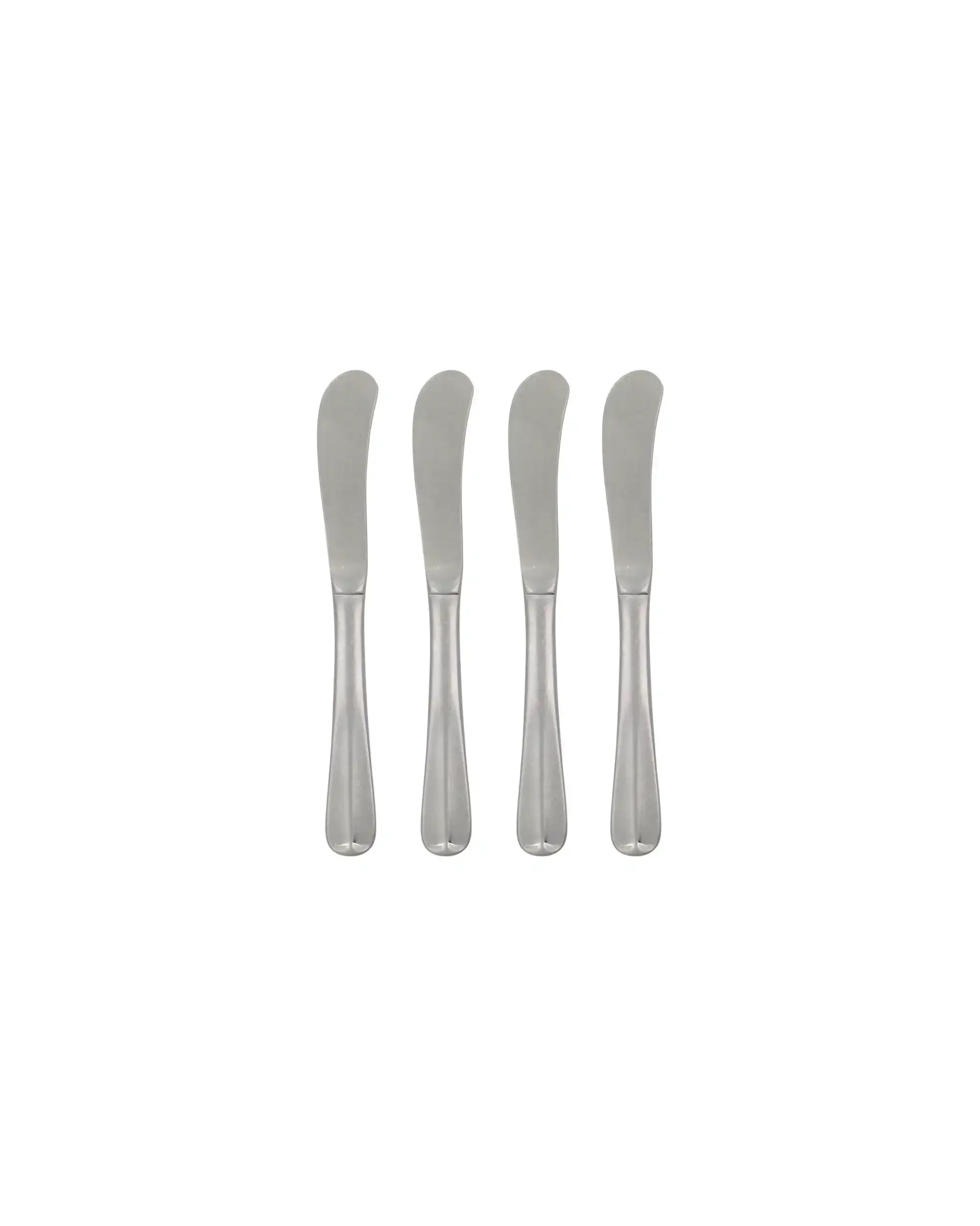 Botermes Mora Zilveren afwerking – 4 stuks