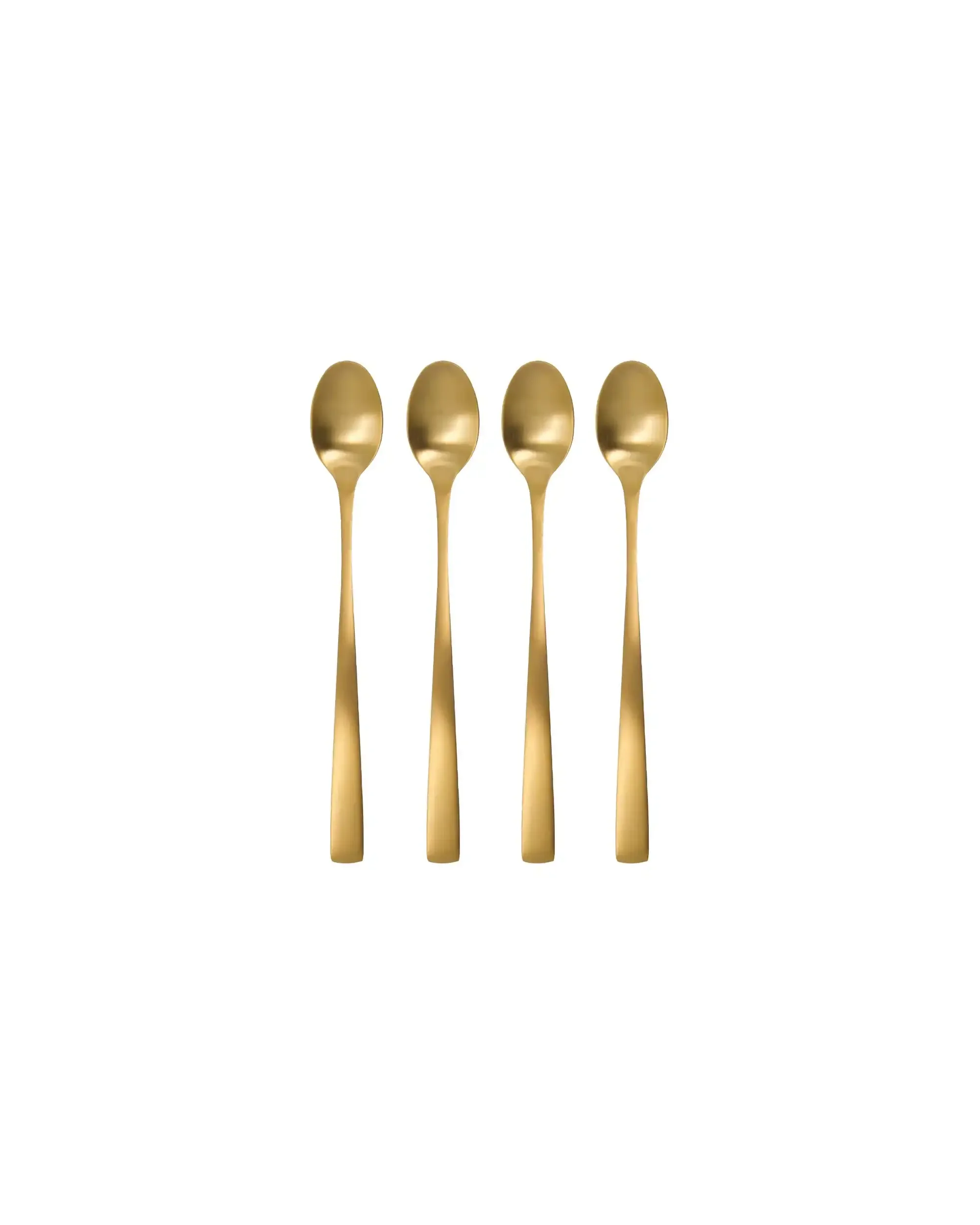 Lange lepel Golden Goud – set van 4
