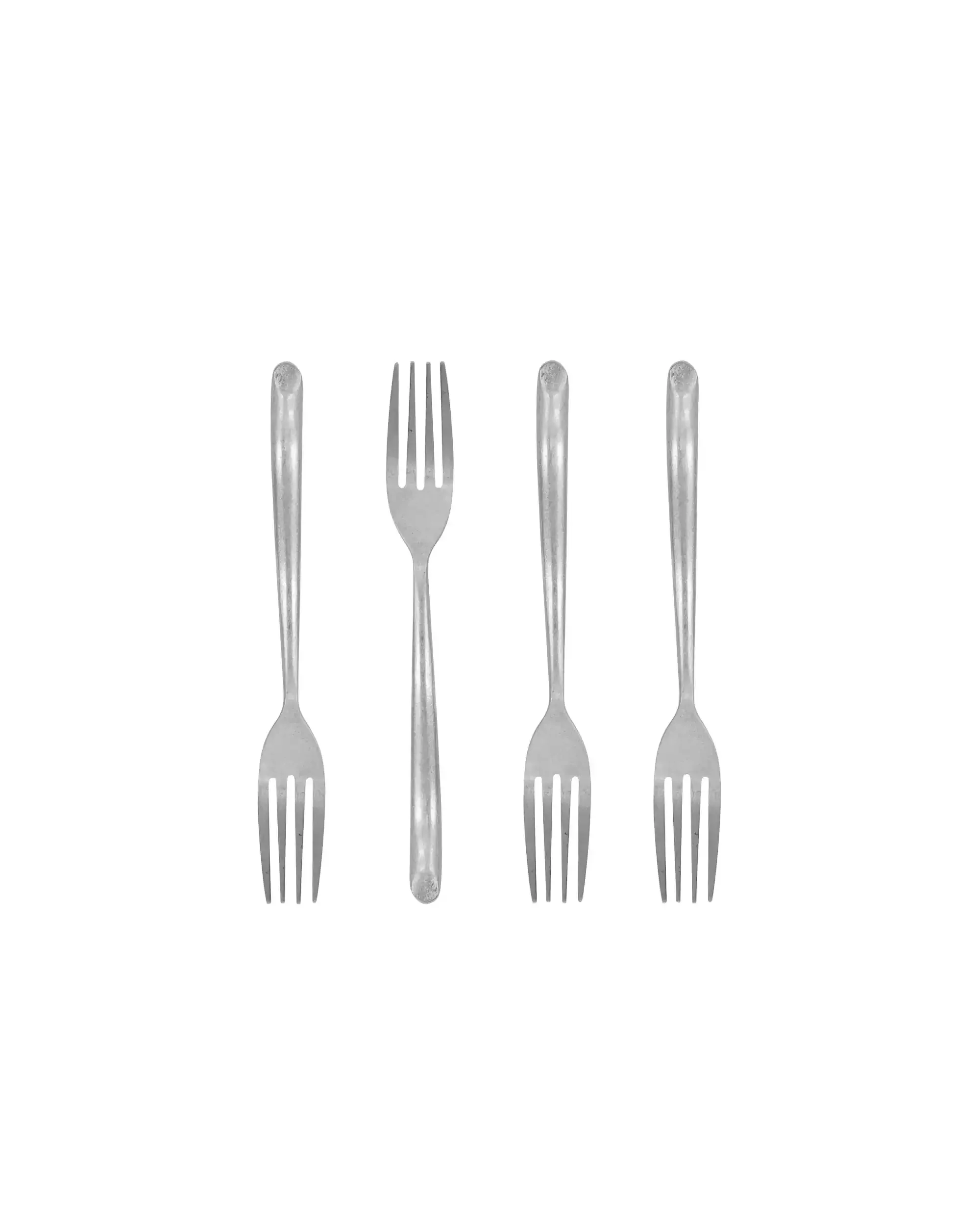 Cakevork Cake Antiek zilver – 4 stuks