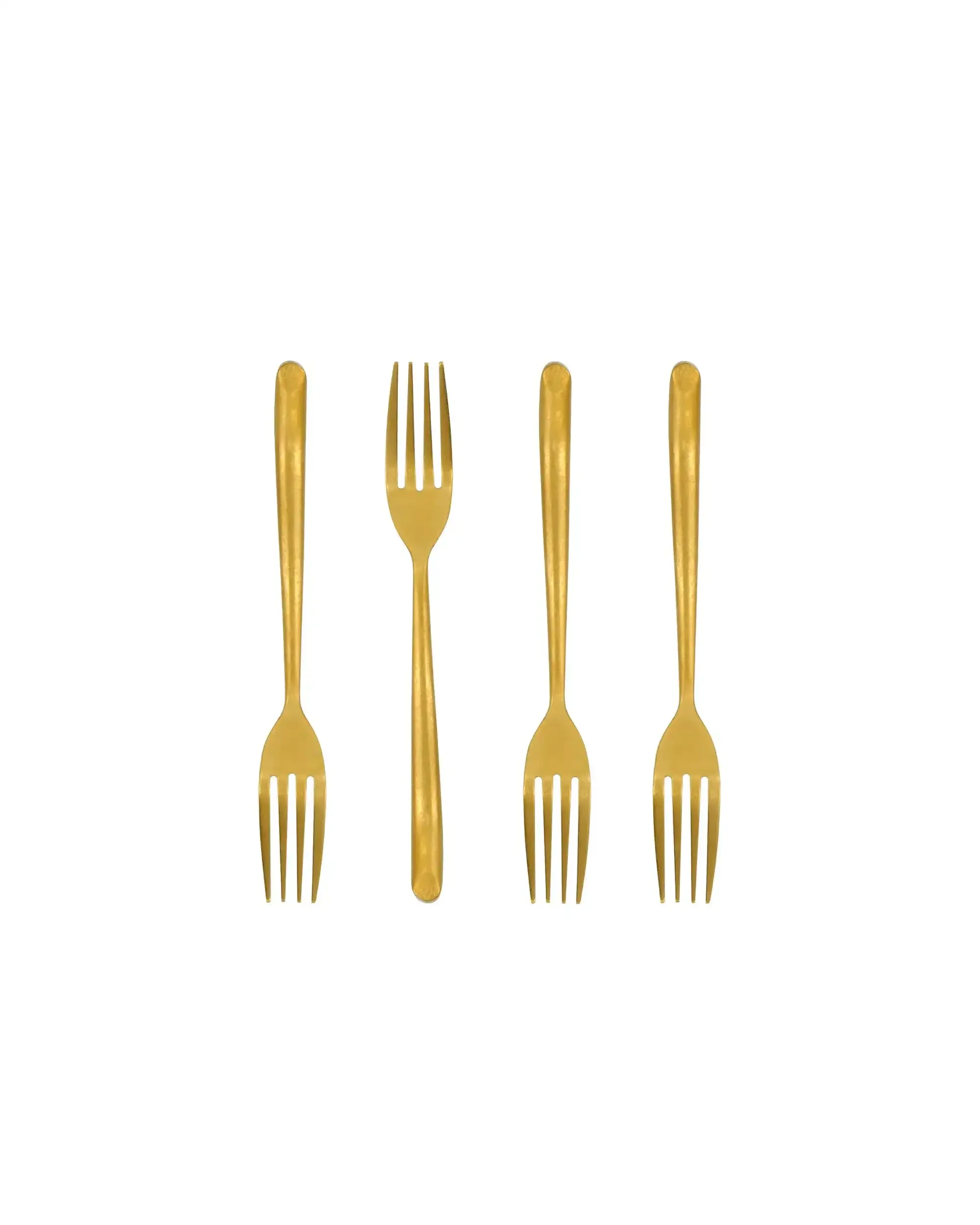 Cakevork Cake Antiek goud – 4 stuks